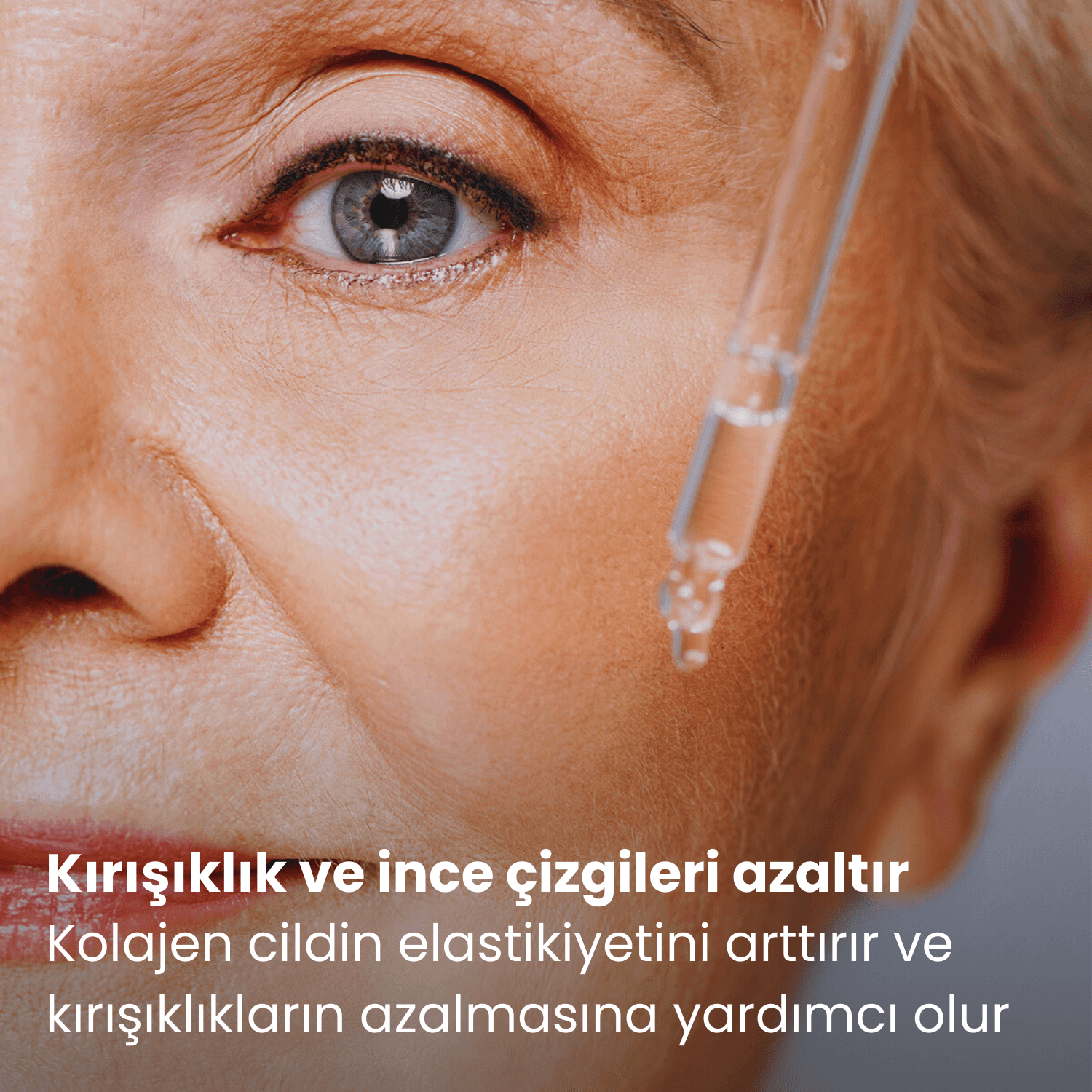 Collagen (Kolajen) Serumu | Sıkılaştıran, Kırışıklık Karşıtı ve Nemlendirici Etkili | 30 mL