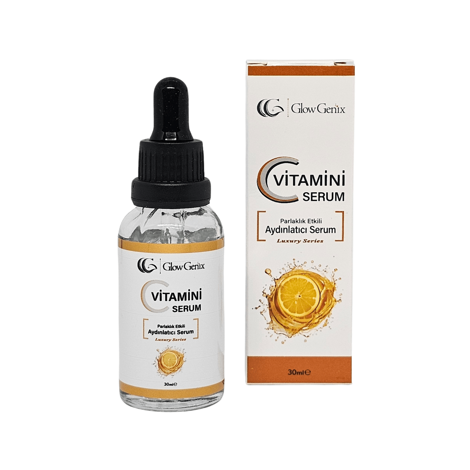 C Vitamini Serum | Parlaklık, Canlılık ve Aydınlık Etkili Cilt Serumu | 30 mL