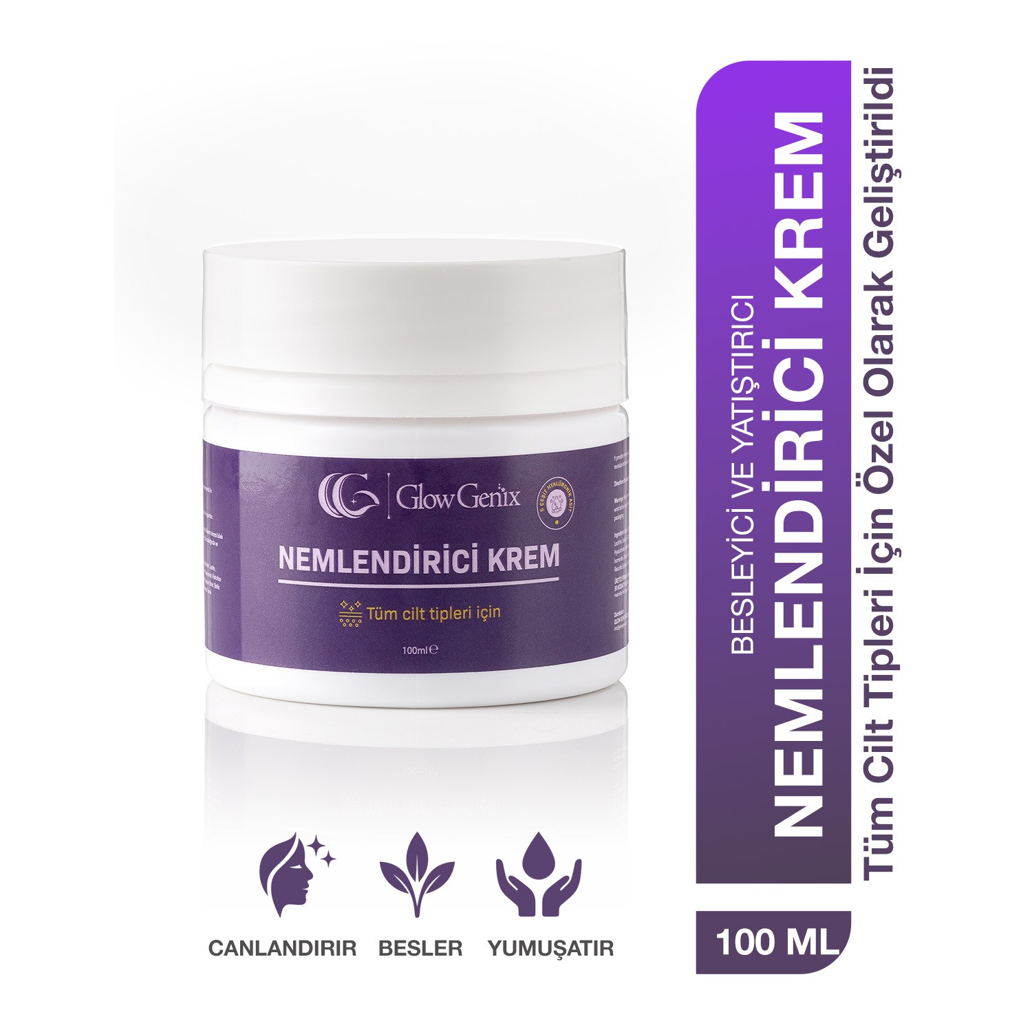 Nemlendirici Krem | El ve Vucüt Kullanımına Uygun | 100 ml