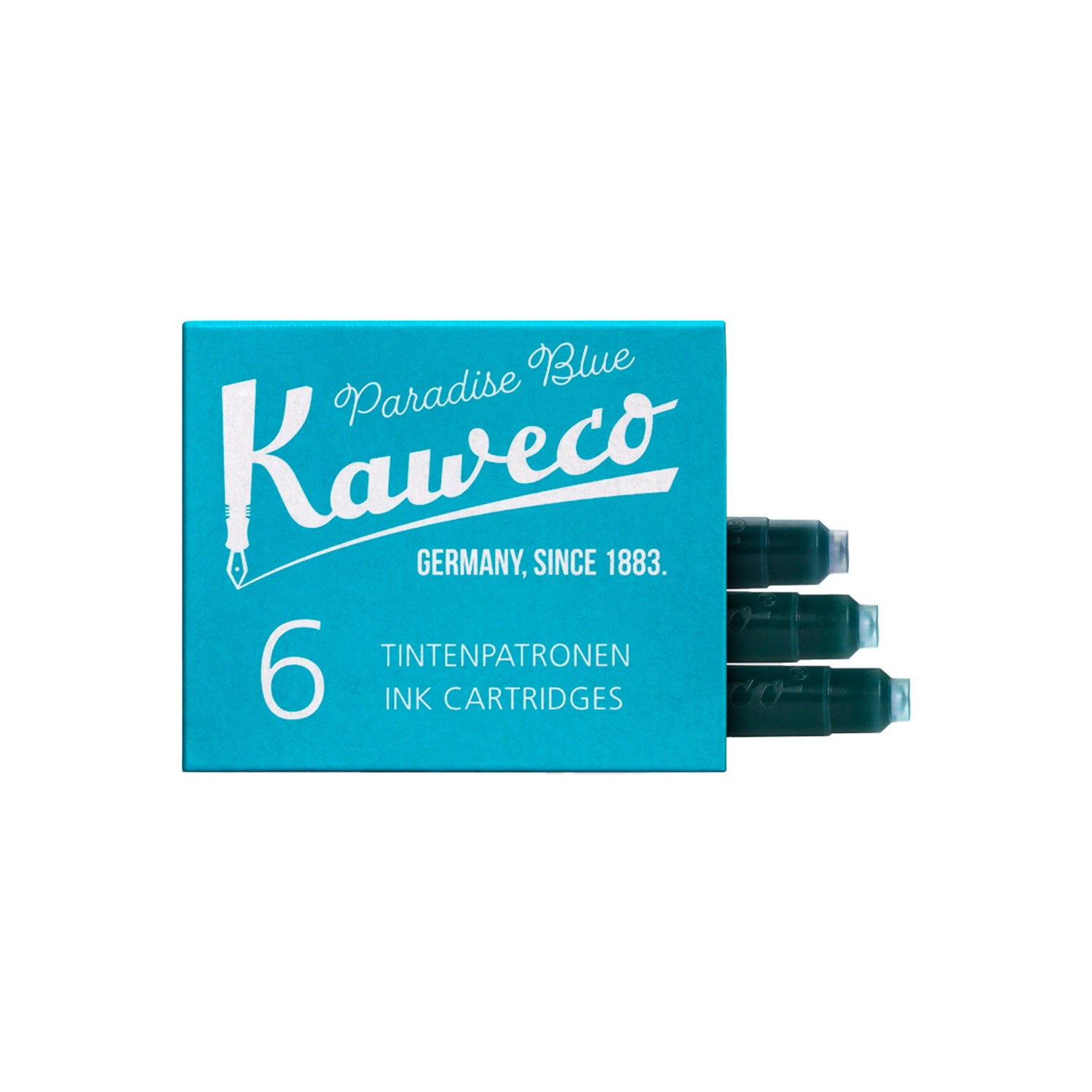 Kaweco Turkuaz Mürekkep Kartuşu