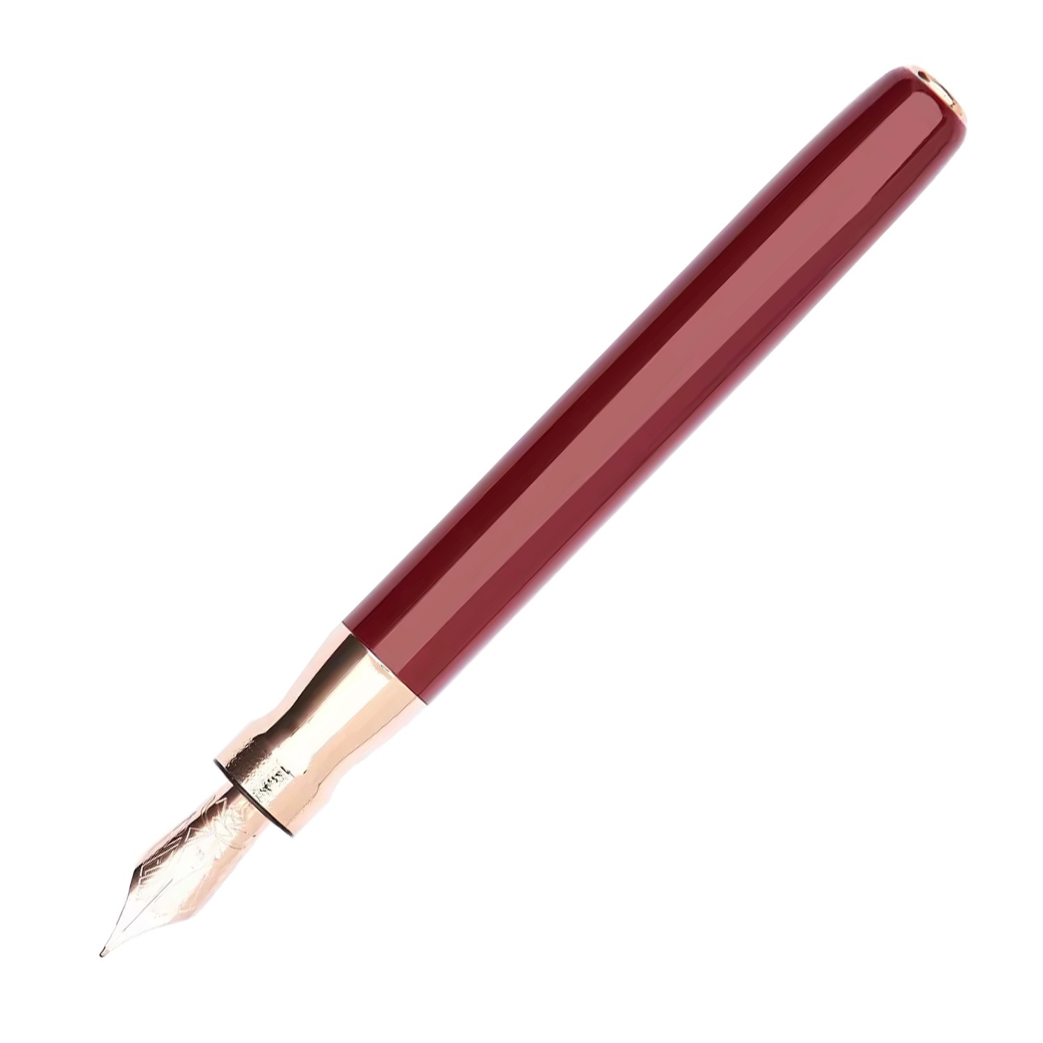 Pineider Classic Rose Gold Bordeaux Dolma Kalem