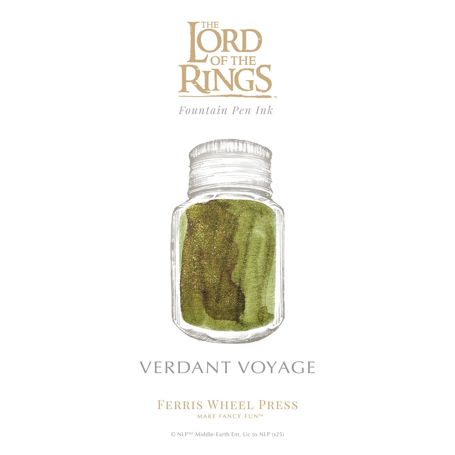 Ferris Wheel Press The Lord of the Rings Verdant Voyage Şişe Mürekkep - 28 ml