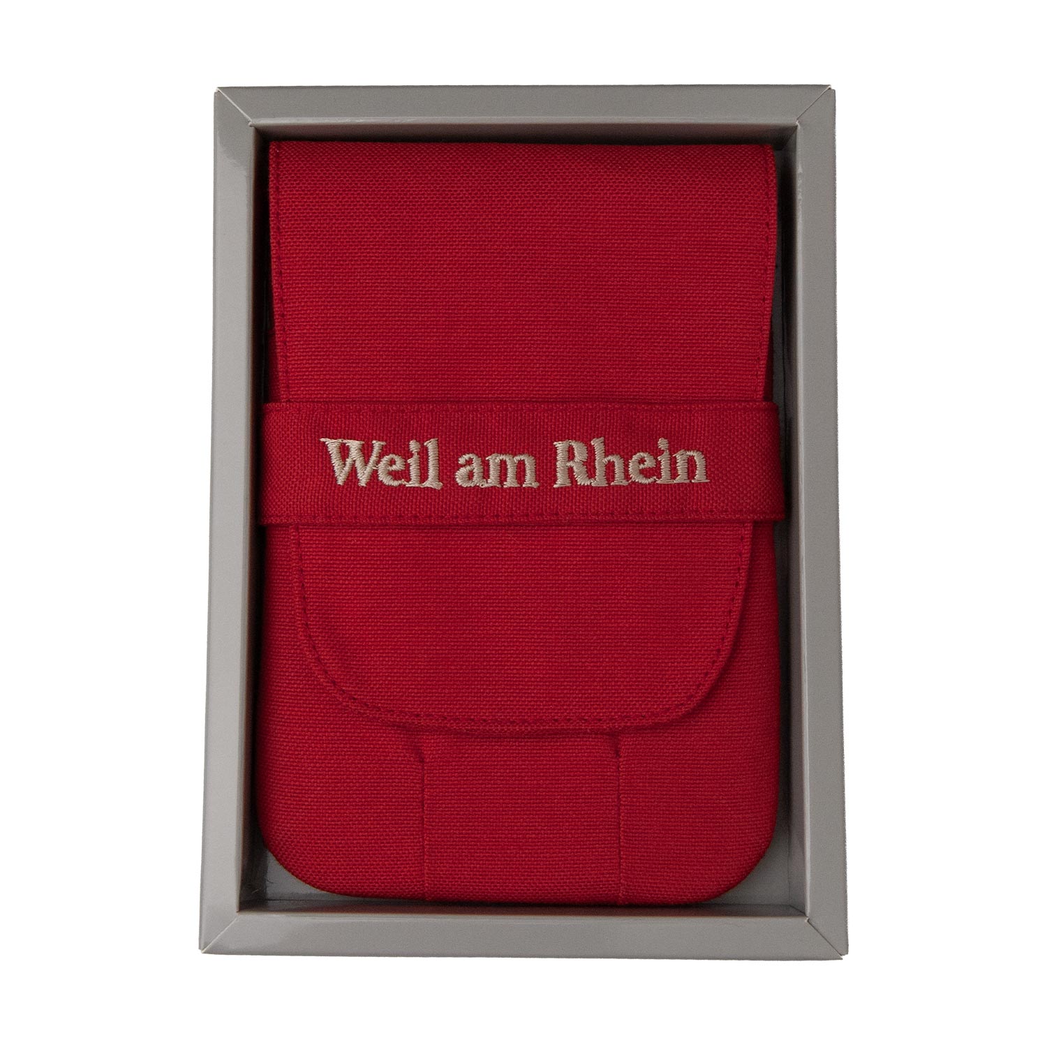 Weil am Rhein Triple Plus Serisi 3'lü Kalem Kılıfı - Red