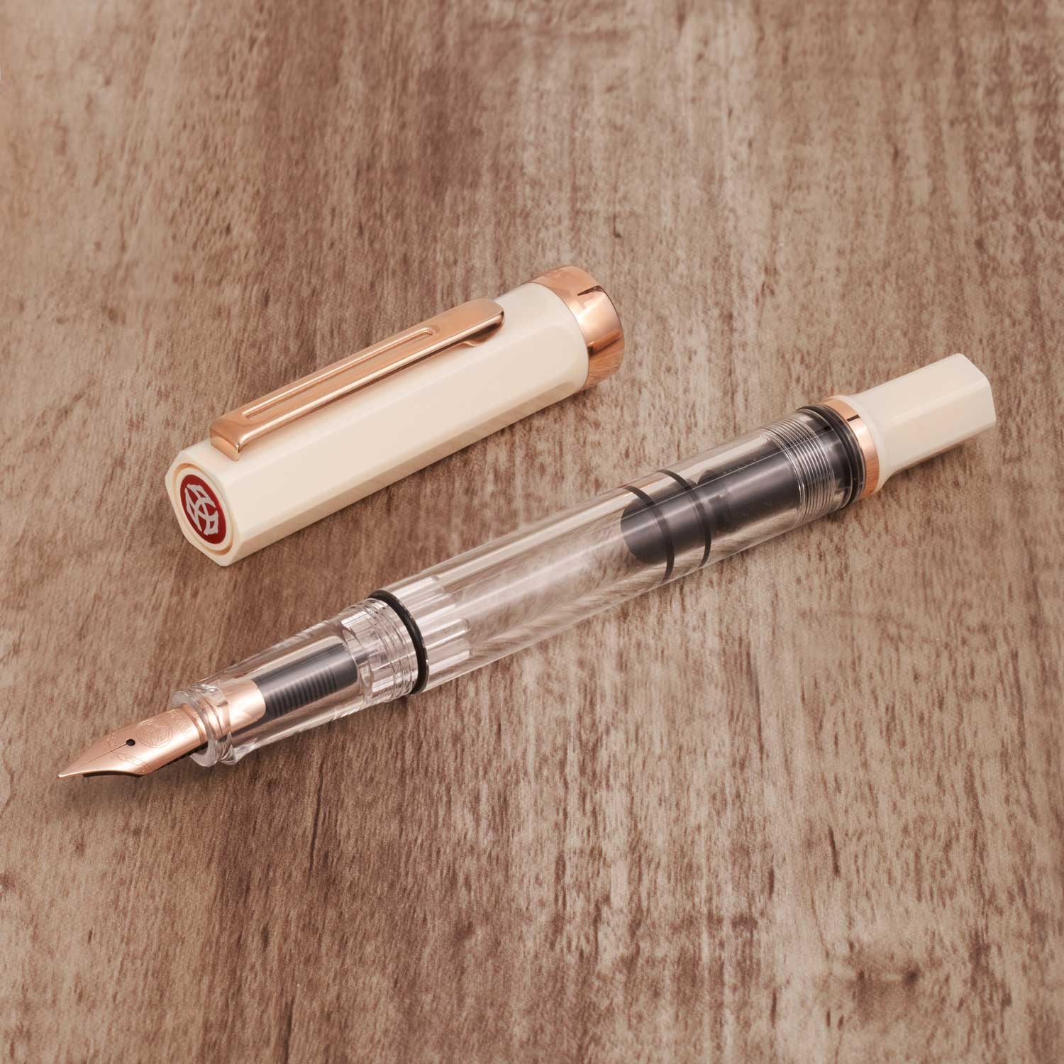 TWSBI ECO Creme Rose Gold Dolma Kalem