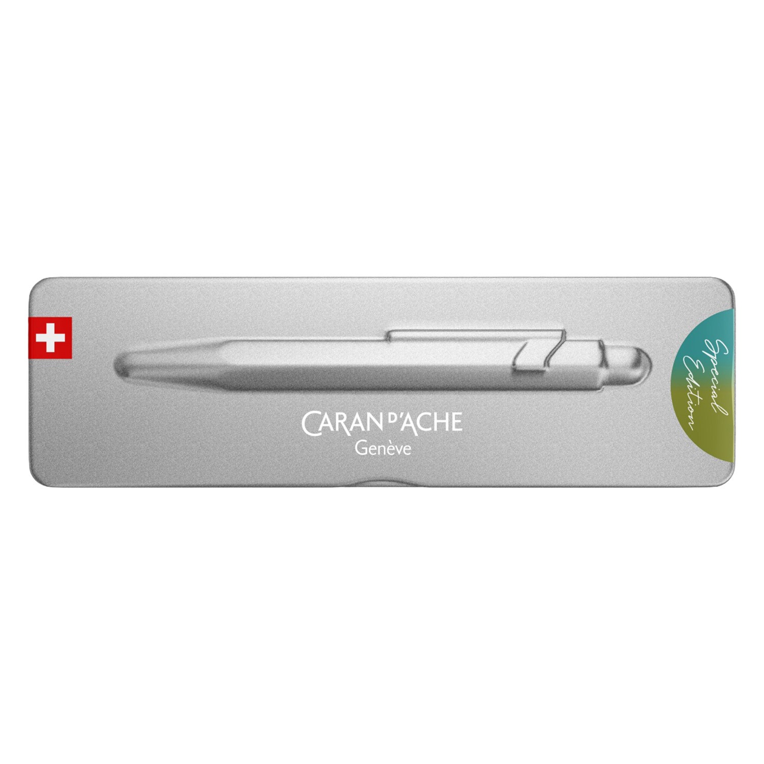Caran d'Ache 849 Claim Your Style 5 Special Edition Tükenmez Kalem - Arctic Green