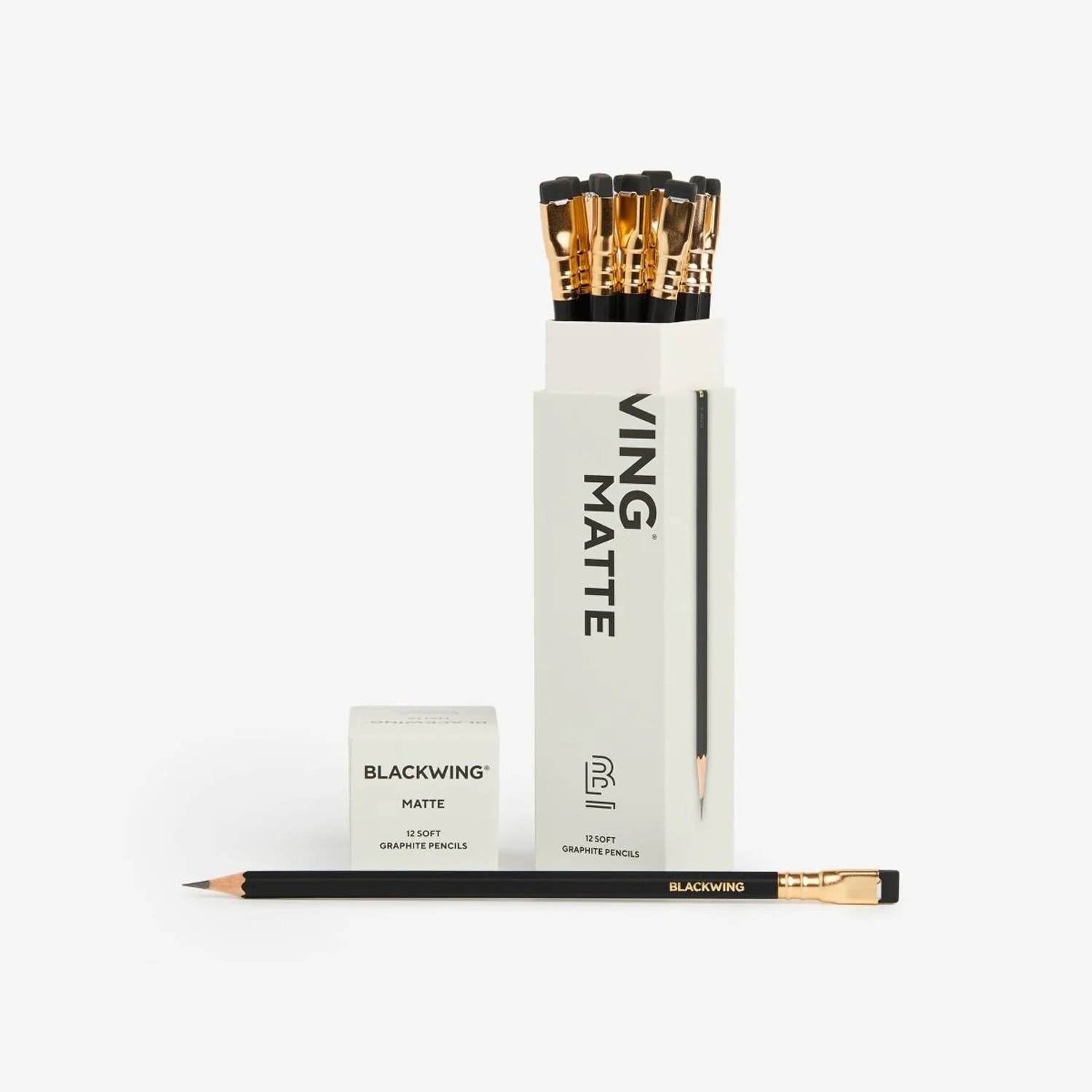 Blackwing Matte Black Kurşun Kalem - 12'li Set