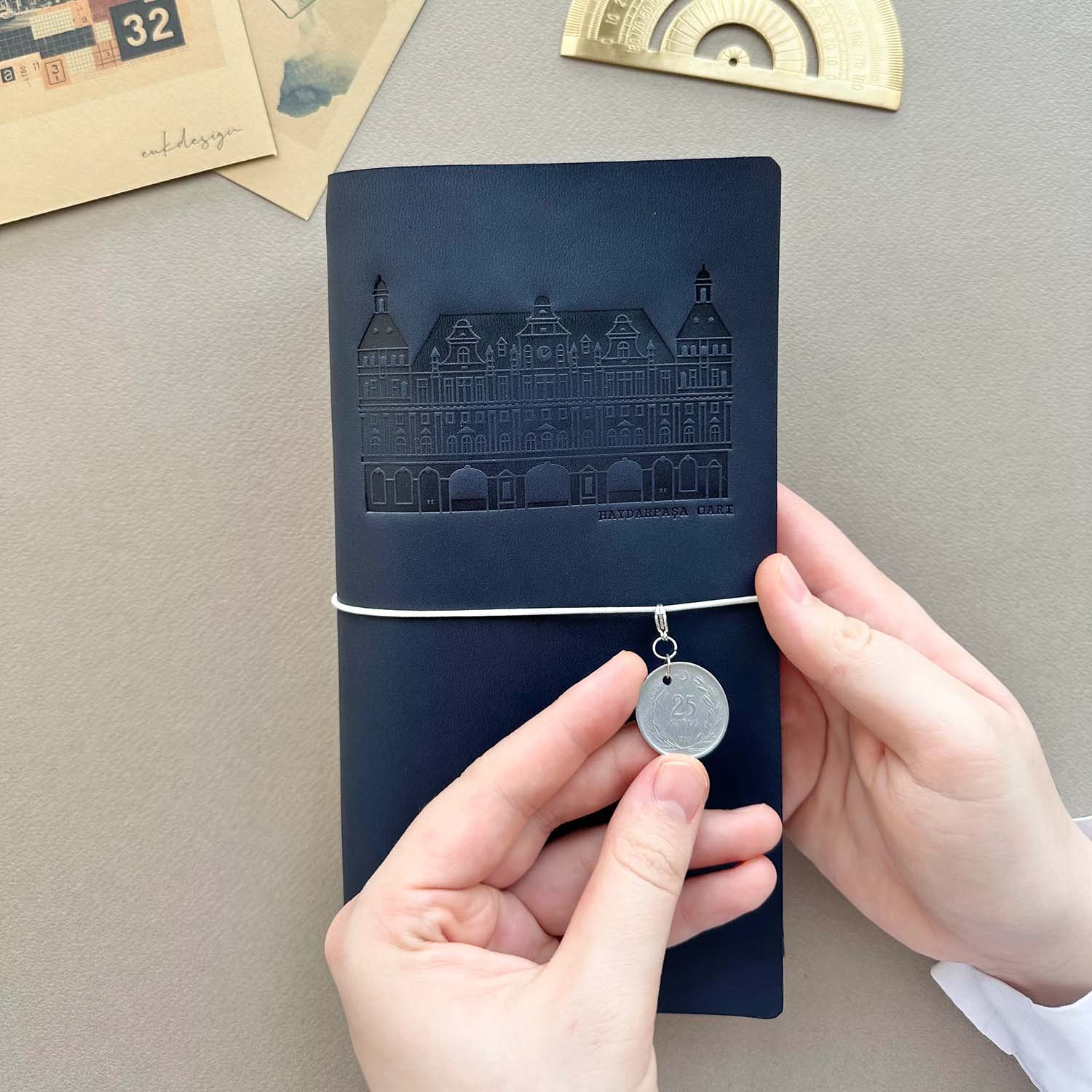Euk Design Haydarpaşa Edition Regular Size Traveler's Notebook Cover