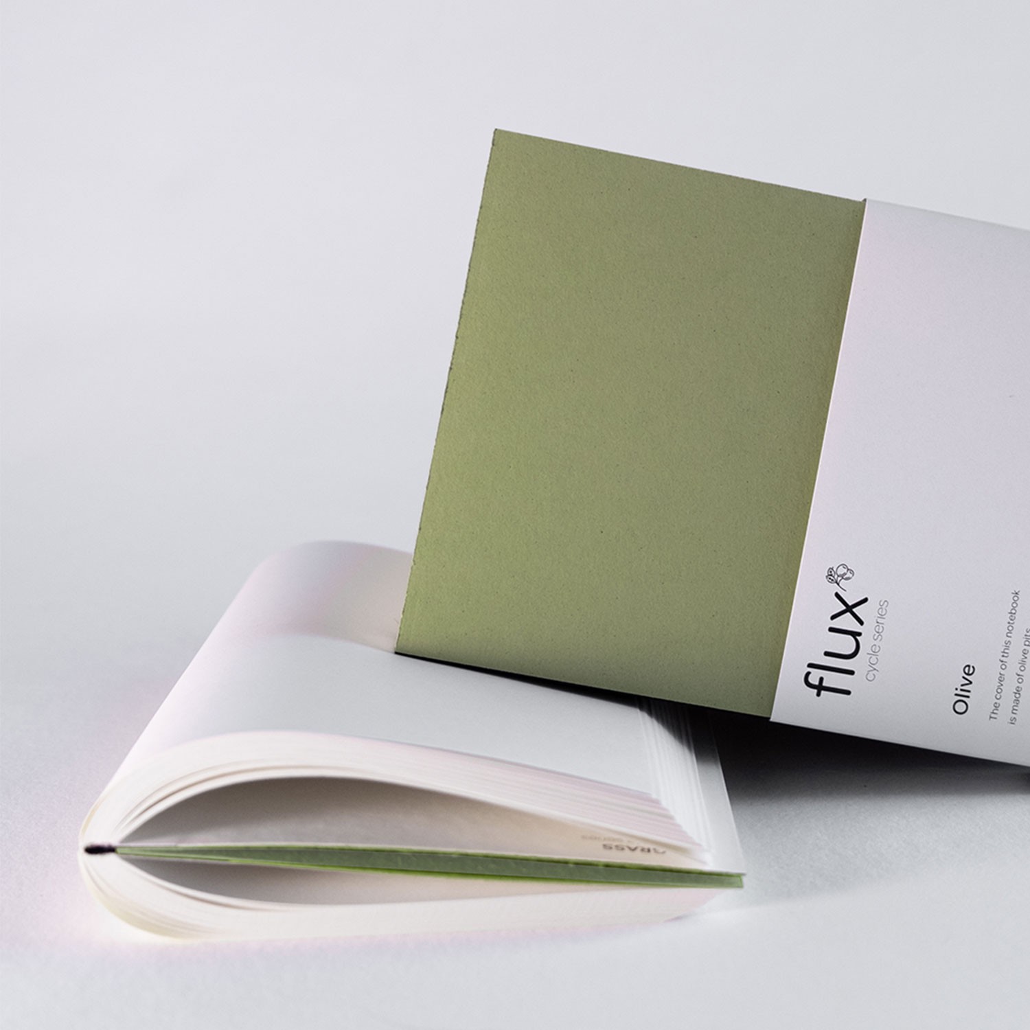 flux notebook Cycle Midi Not Defteri - Olive
