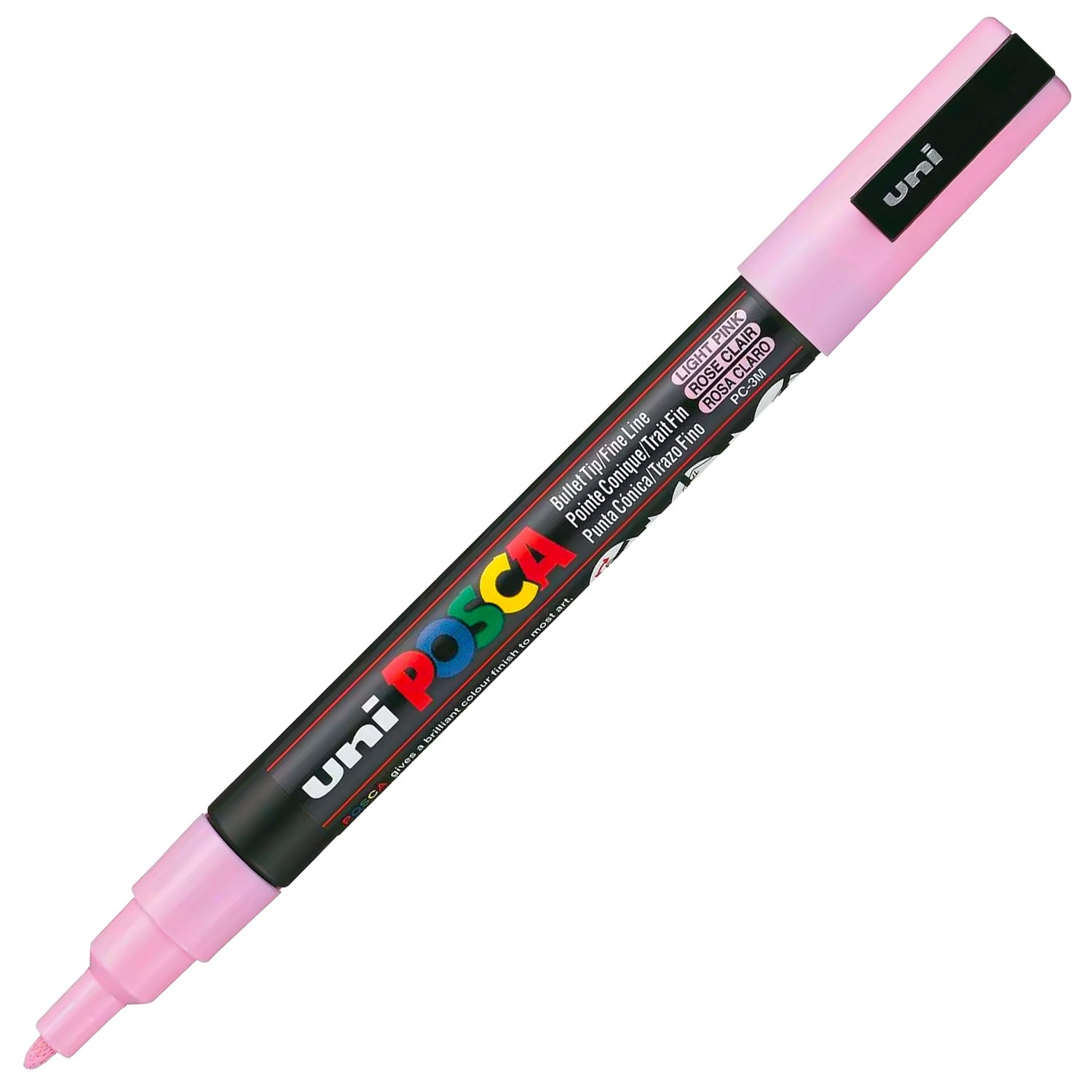 Uni Posca 3M Markör Kalem - Açık Pembe
