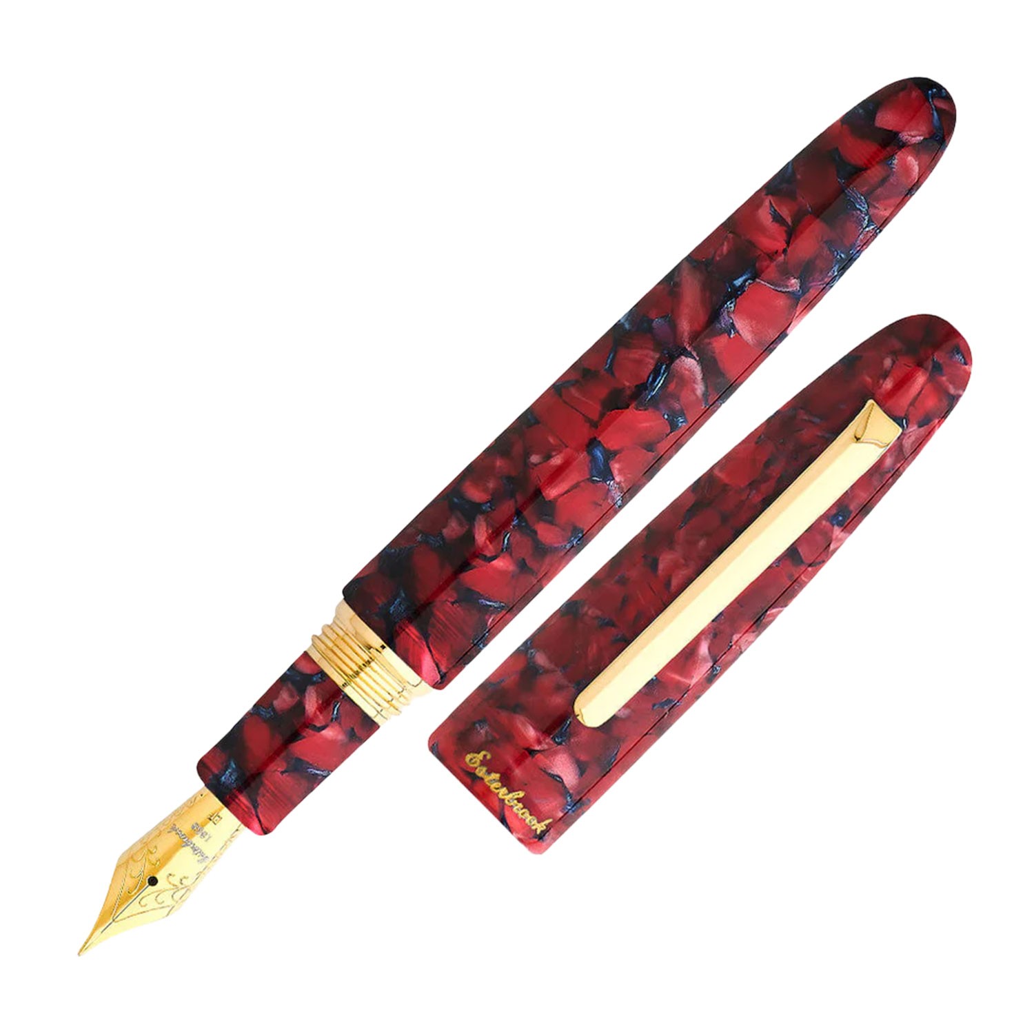 Esterbrook Estie Scarlet Gold Oversize Dolma Kalem