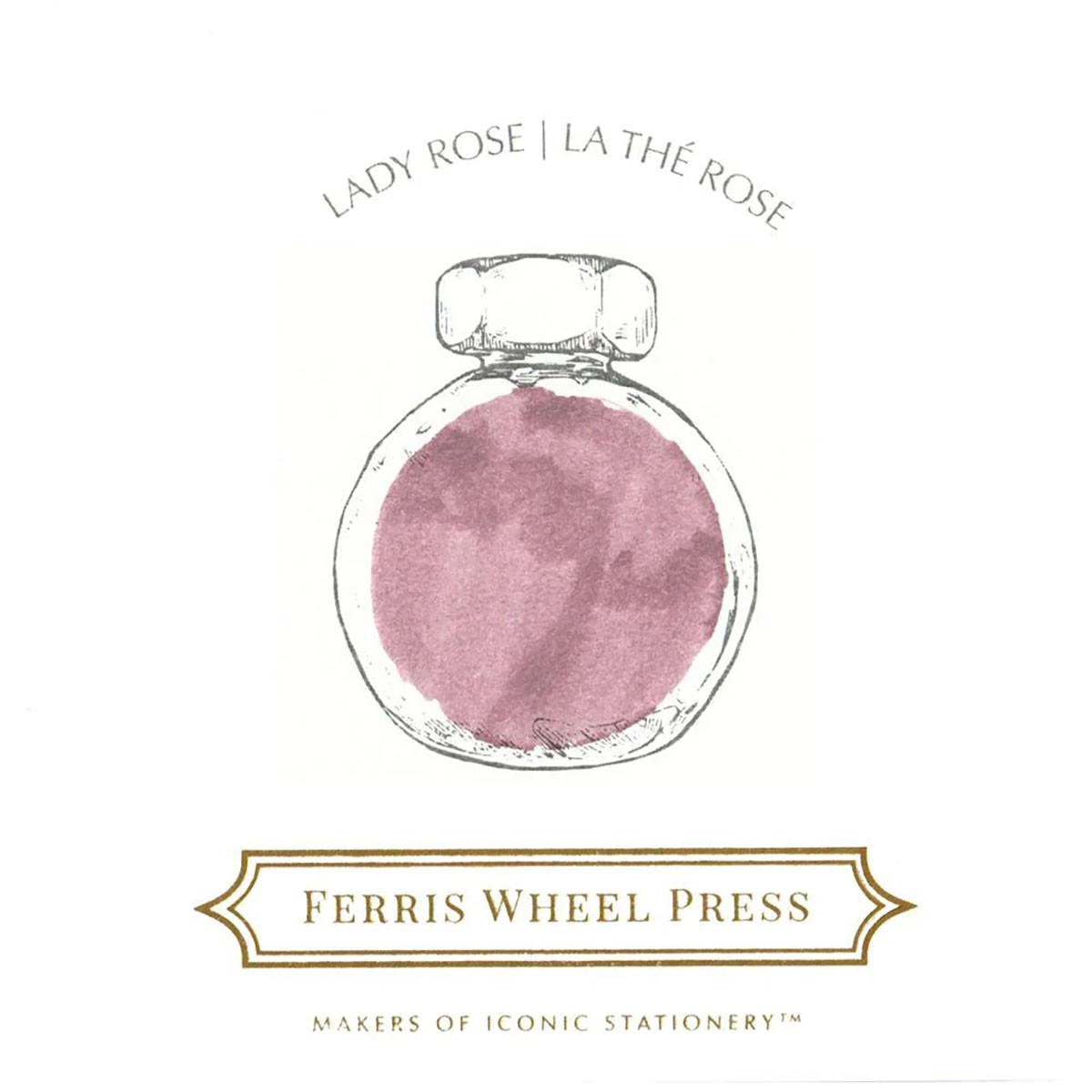 Ferris Wheel Press Lady Rose Şişe Mürekkep - 38 ml