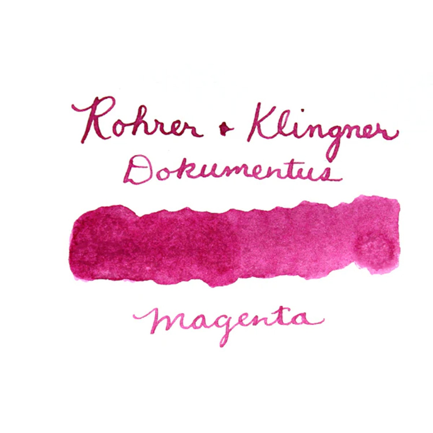 Rohrer & Klingner Documentus Magenta Şişe Mürekkep - 50 ml