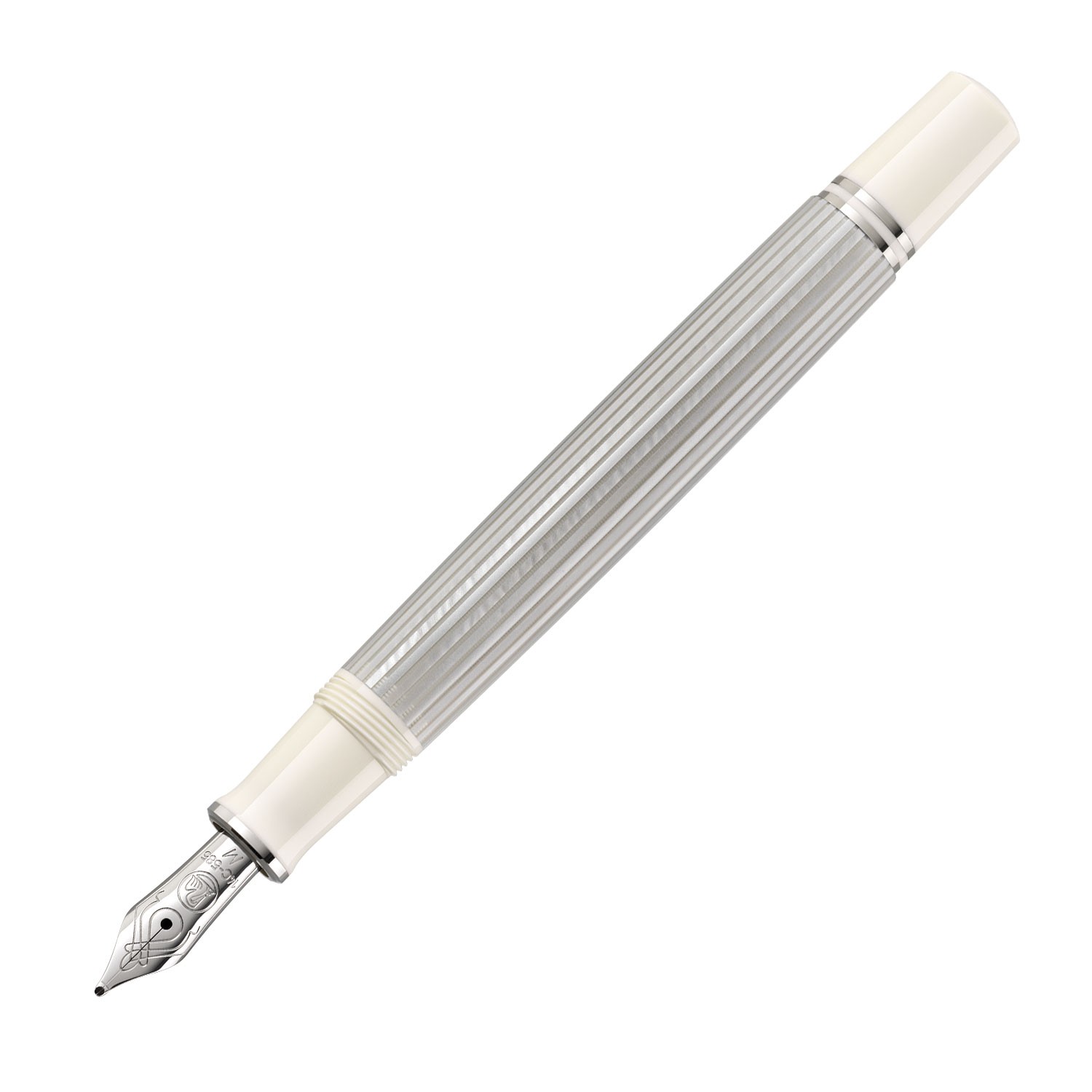 Pelikan Souverän M405 Silver White Dolma Kalem