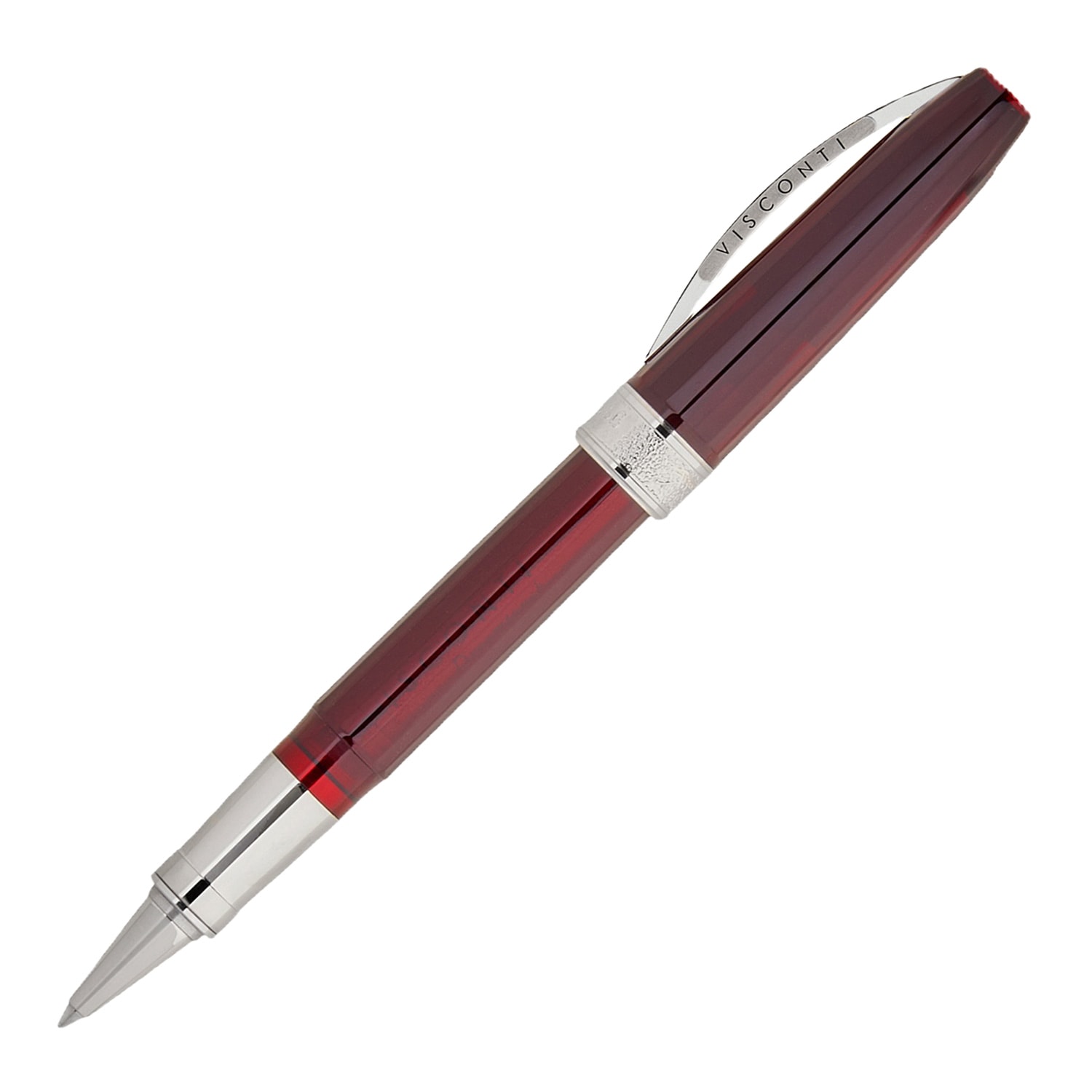 Visconti Michelangelo Roller Kalem - Translucent Red
