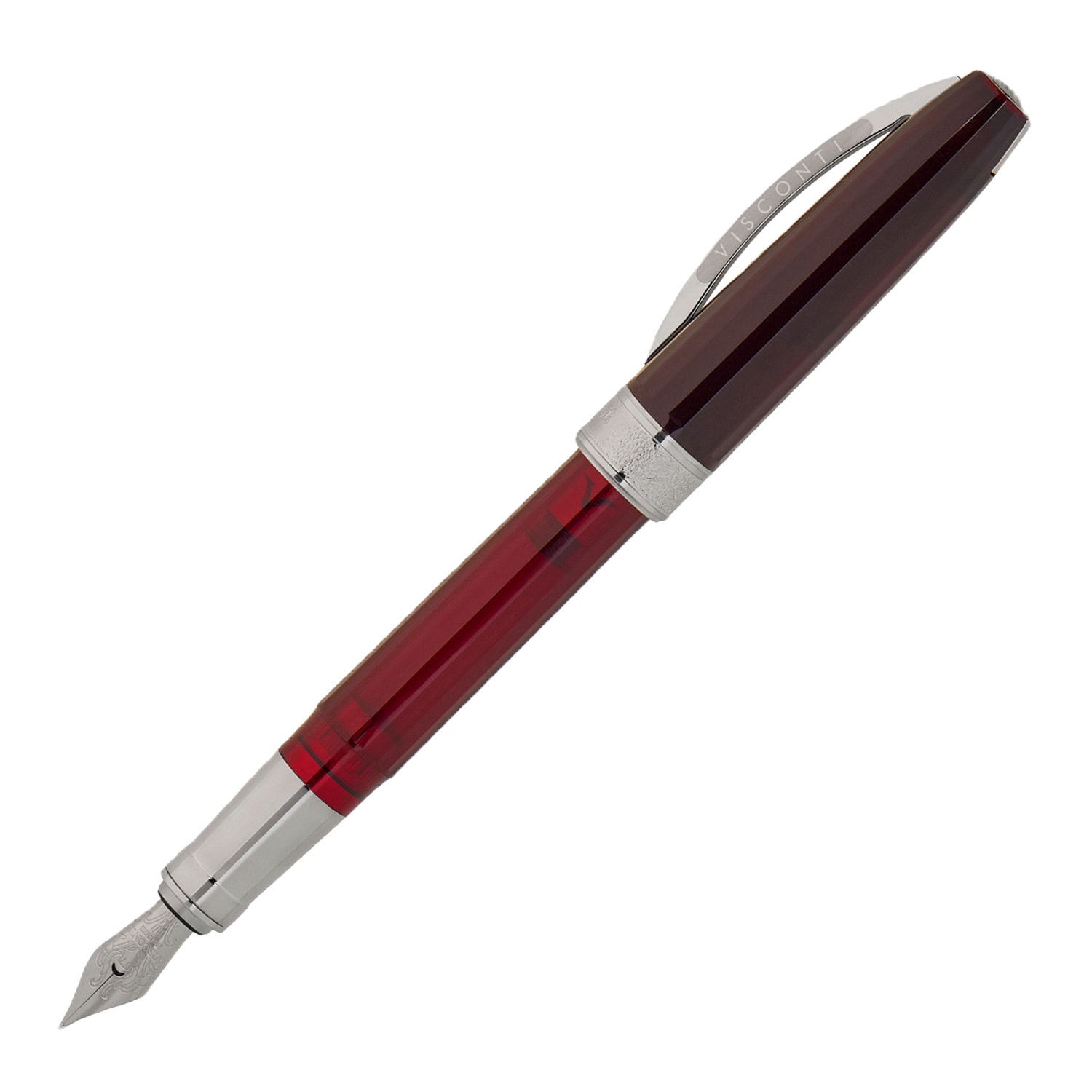 Visconti Michelangelo Dolma Kalem - Translucent Red
