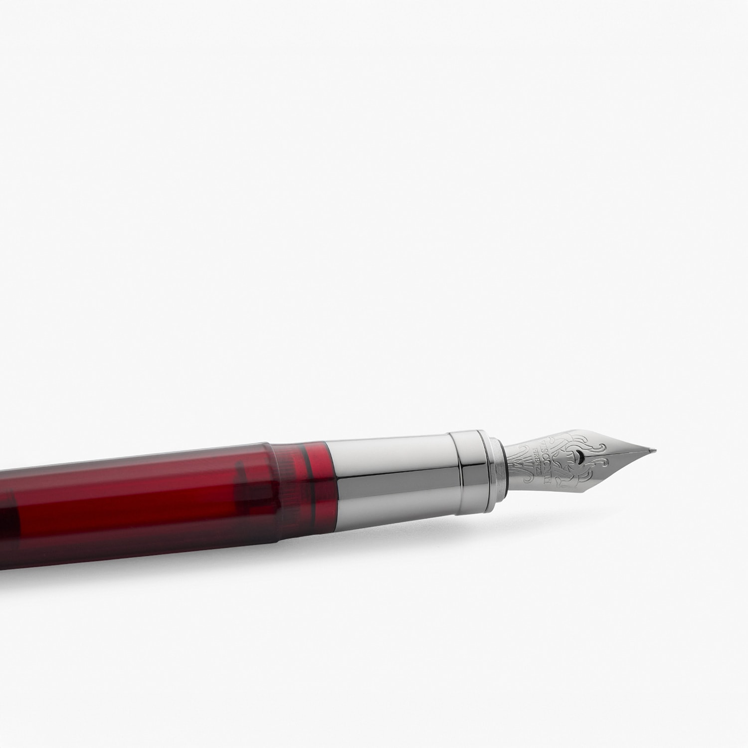 Visconti Michelangelo Dolma Kalem - Translucent Red