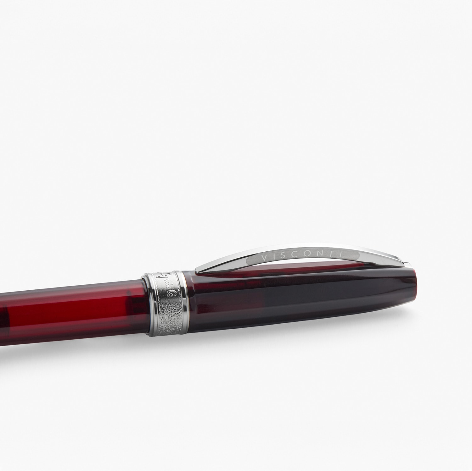 Visconti Michelangelo Dolma Kalem - Translucent Red