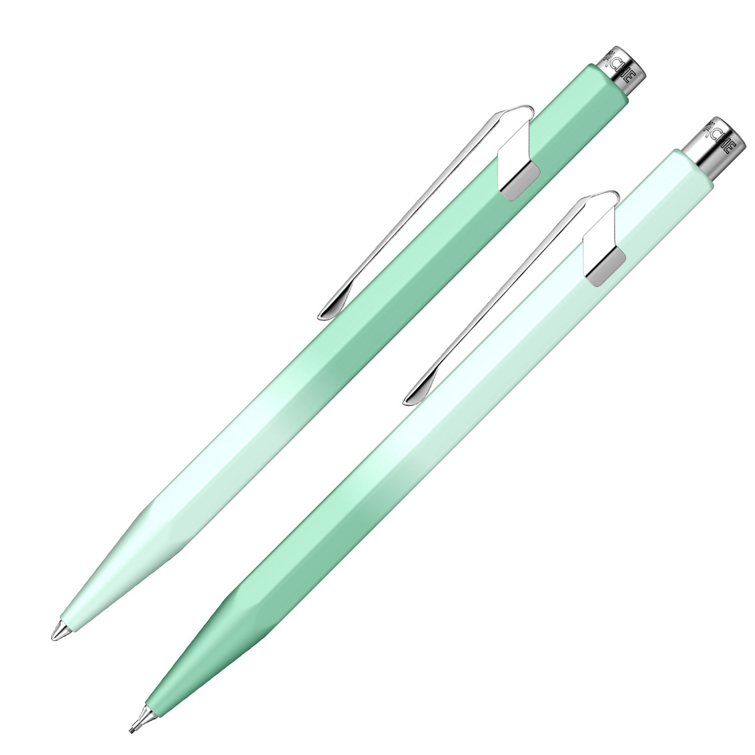 Caran d'Ache 849 Special Edition Tükenmez Kalem Versatil Kalem Set - Misty Forest