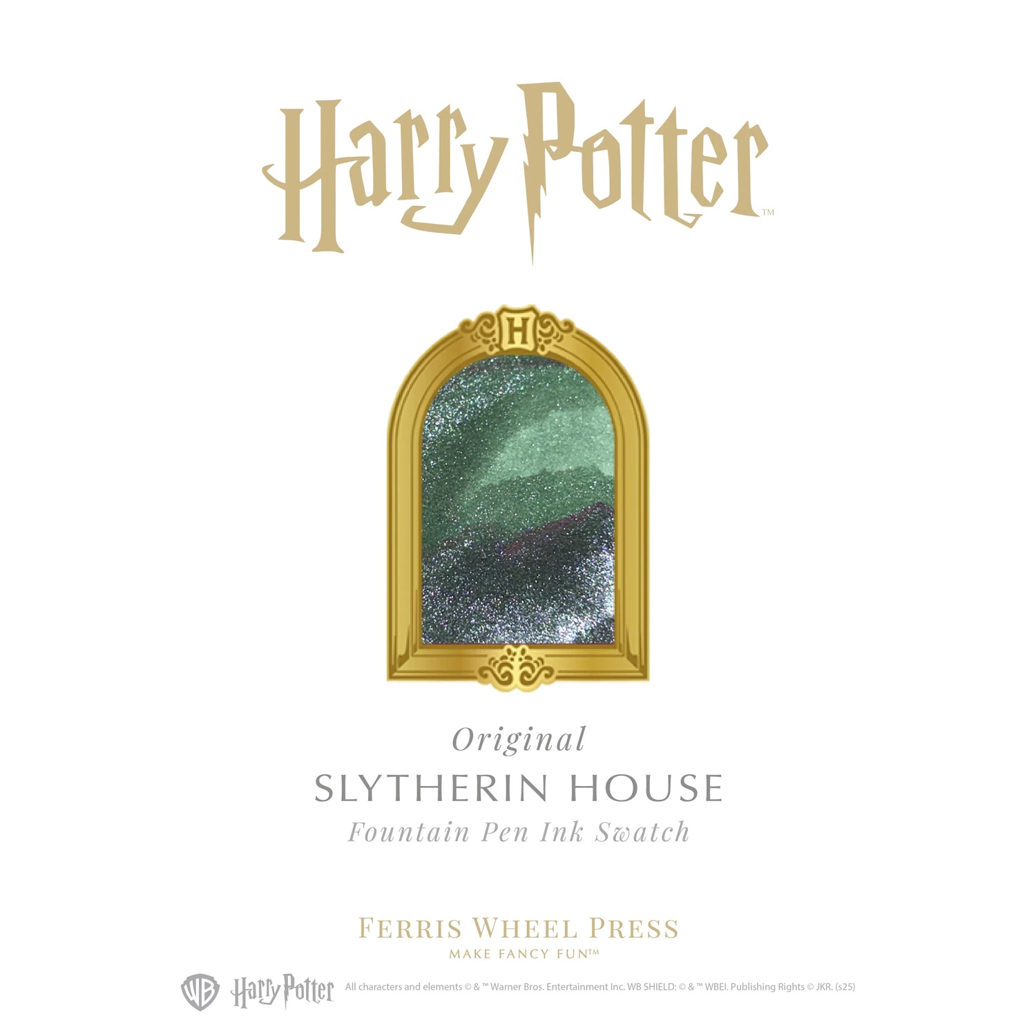 Ferris Wheel Press Harry Potter Slytherin House Şişe Mürekkep - 38 ml