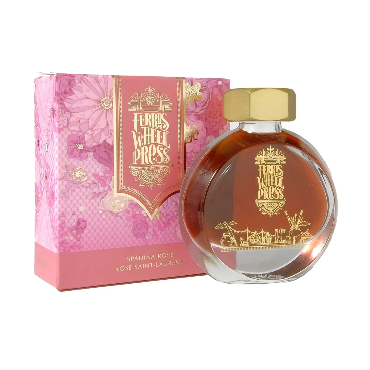 Ferris Wheel Press Spadina Rose Şişe Mürekkep - 38 ml
