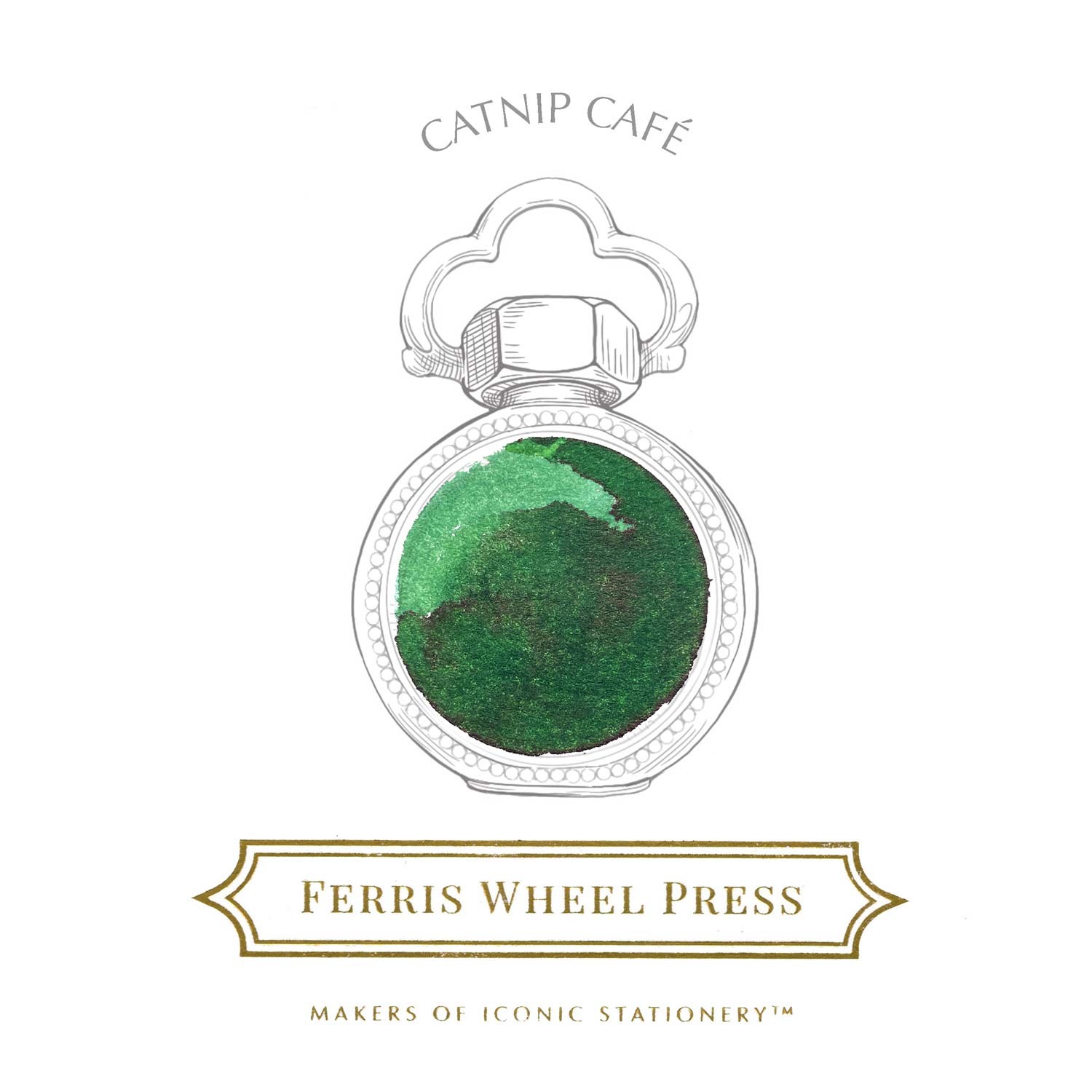 Ferris Wheel Press Catnip Cafe Şişe Mürekkep