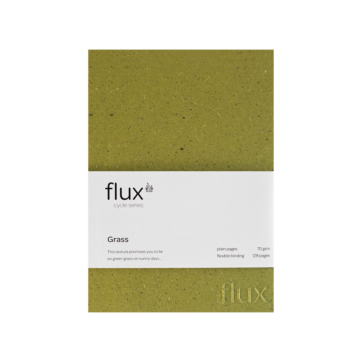 flux notebook Cycle Midi Not Defteri - Grass