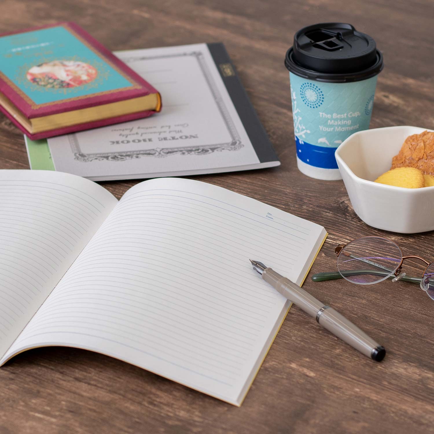 Apica CD-7 A7 Çizgili Defter - Kırmızı