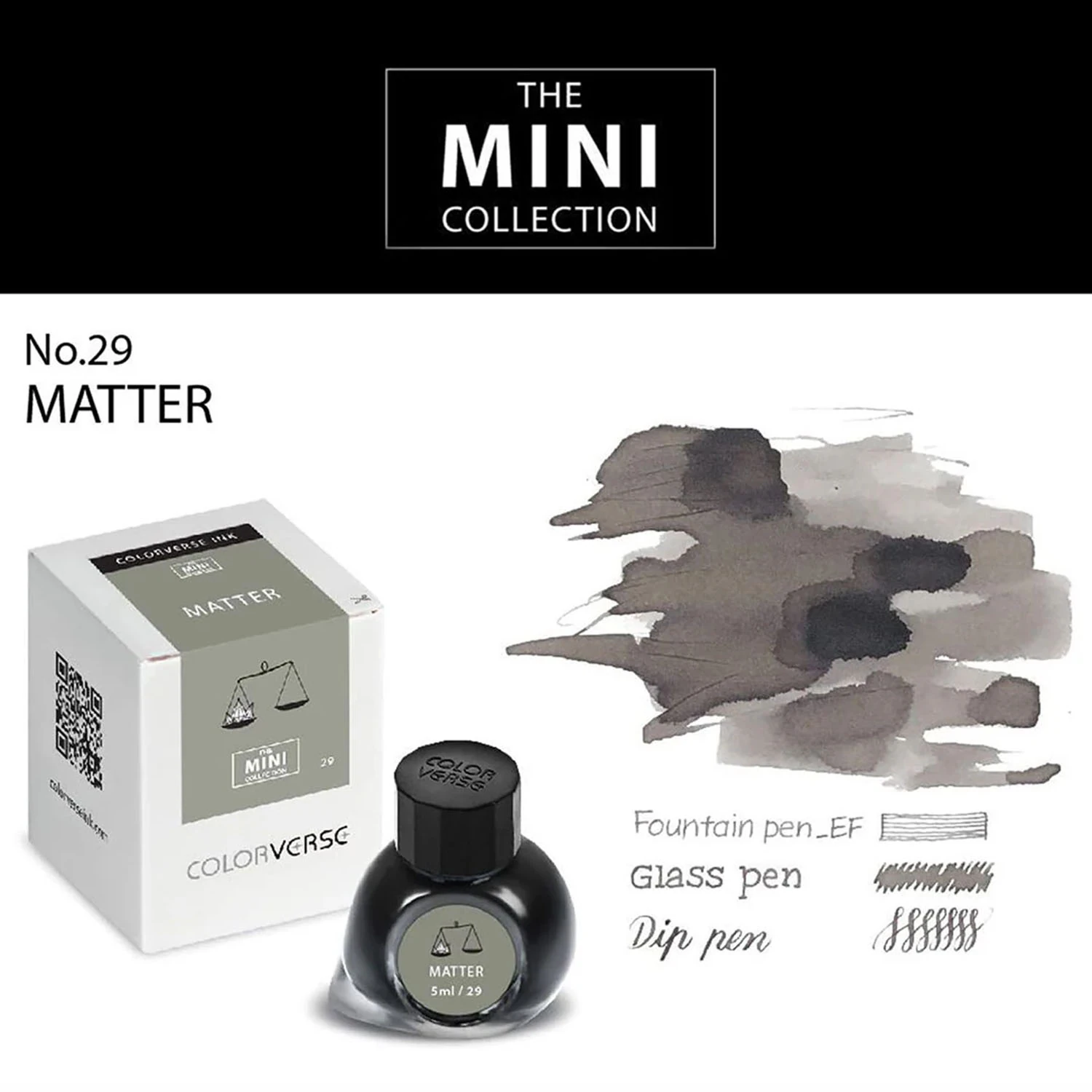 Colorverse The Mini Collection No. 29 Matter Şişe Mürekkep - 5 ml