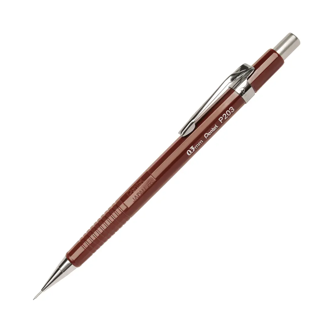 Pentel P203 0.3 mm Versatil Kalemler | Pentel P200 Serisi Uçlu