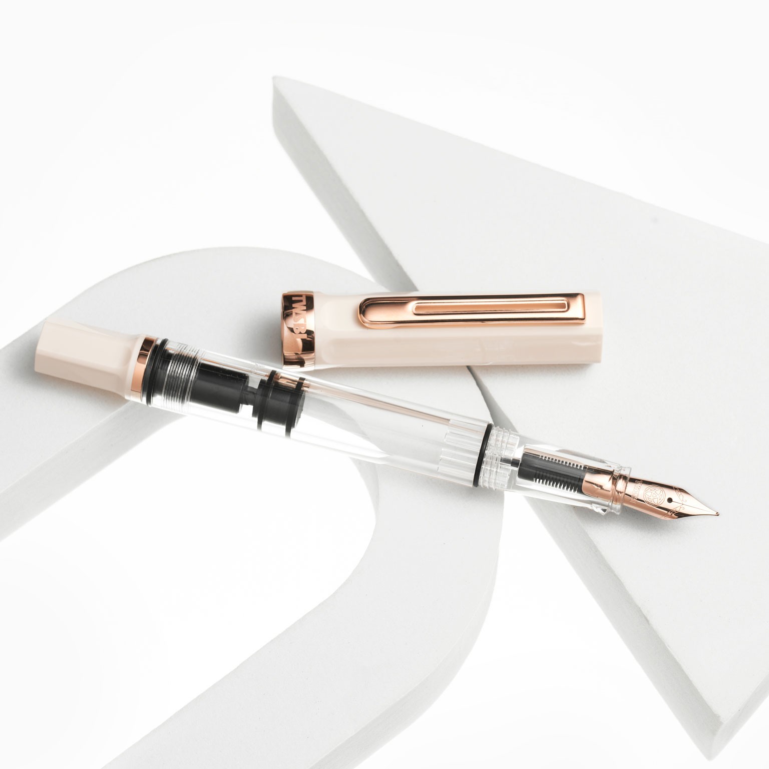 TWSBI ECO Creme Rose Gold Dolma Kalem