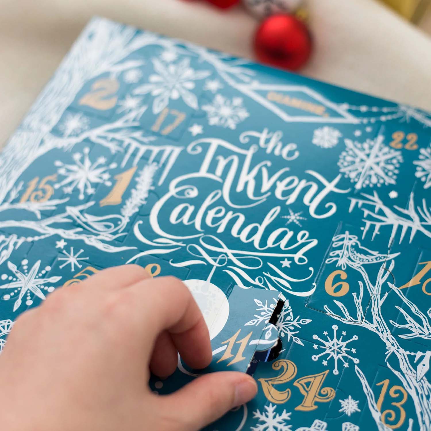 Diamine Inkvent Calendar 2025 Teal Edition