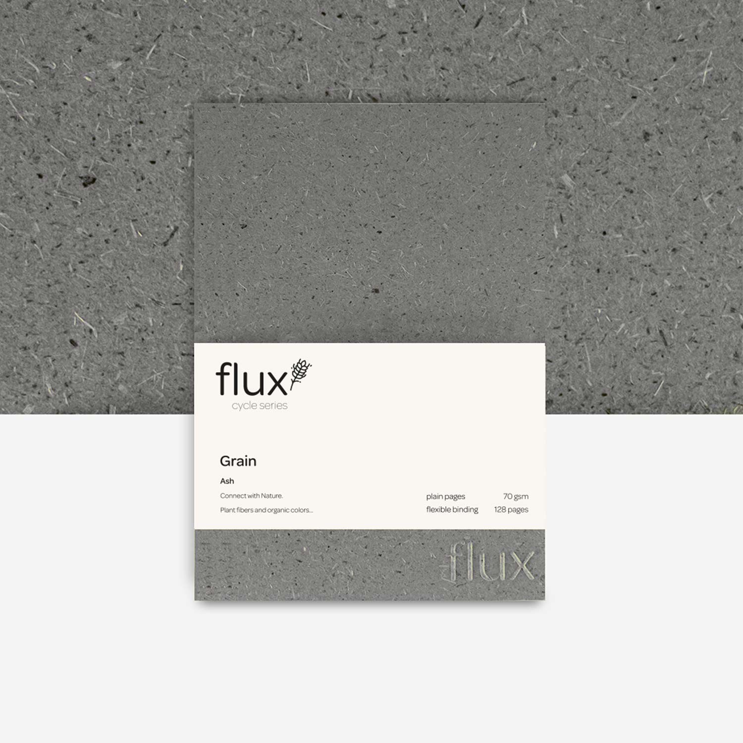flux notebook Cycle Mini Not Defteri - Grain Ash