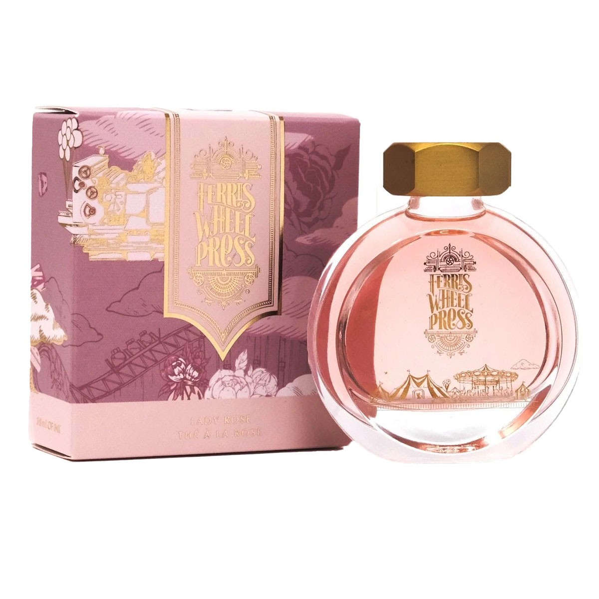 Ferris Wheel Press Lady Rose Şişe Mürekkep - 38 ml