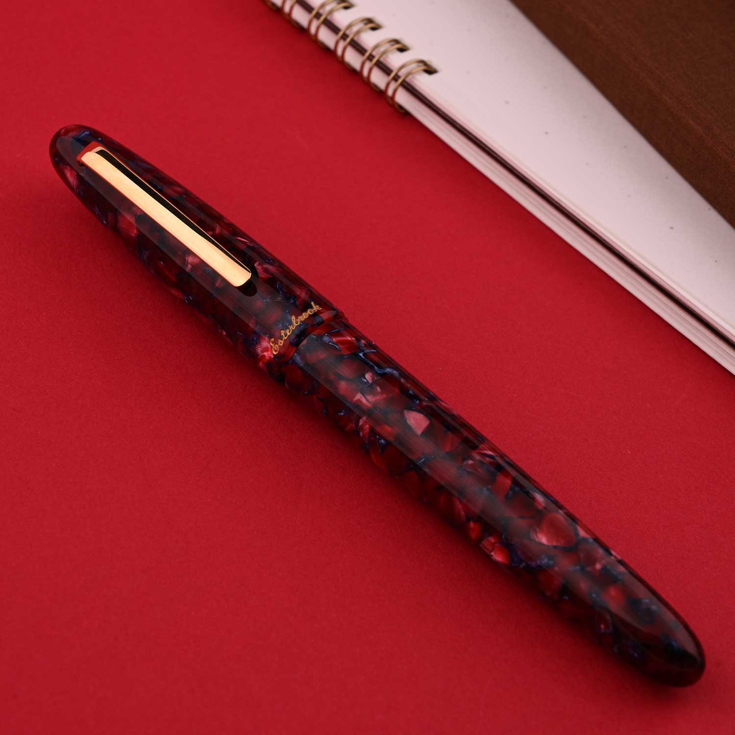 Esterbrook Estie Scarlet Gold Oversize Dolma Kalem