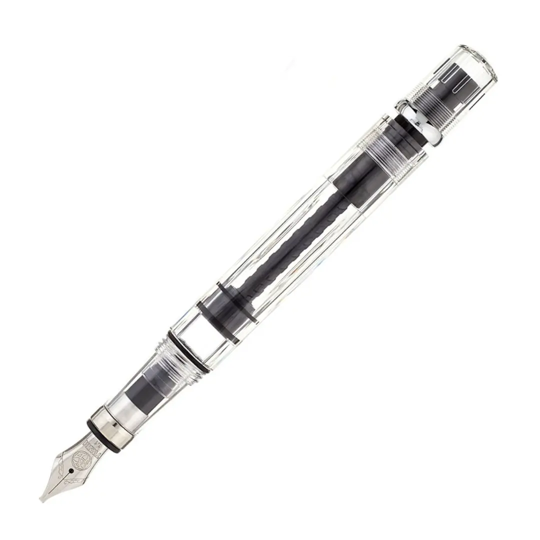 【希少・国旗天冠モデル】TWSBI DIAMOND 580 RB 細字(F) TWSBI Diamond 580 Clear Dolma Kalem | TWSBI Diamond 580 Dolma Kalemler