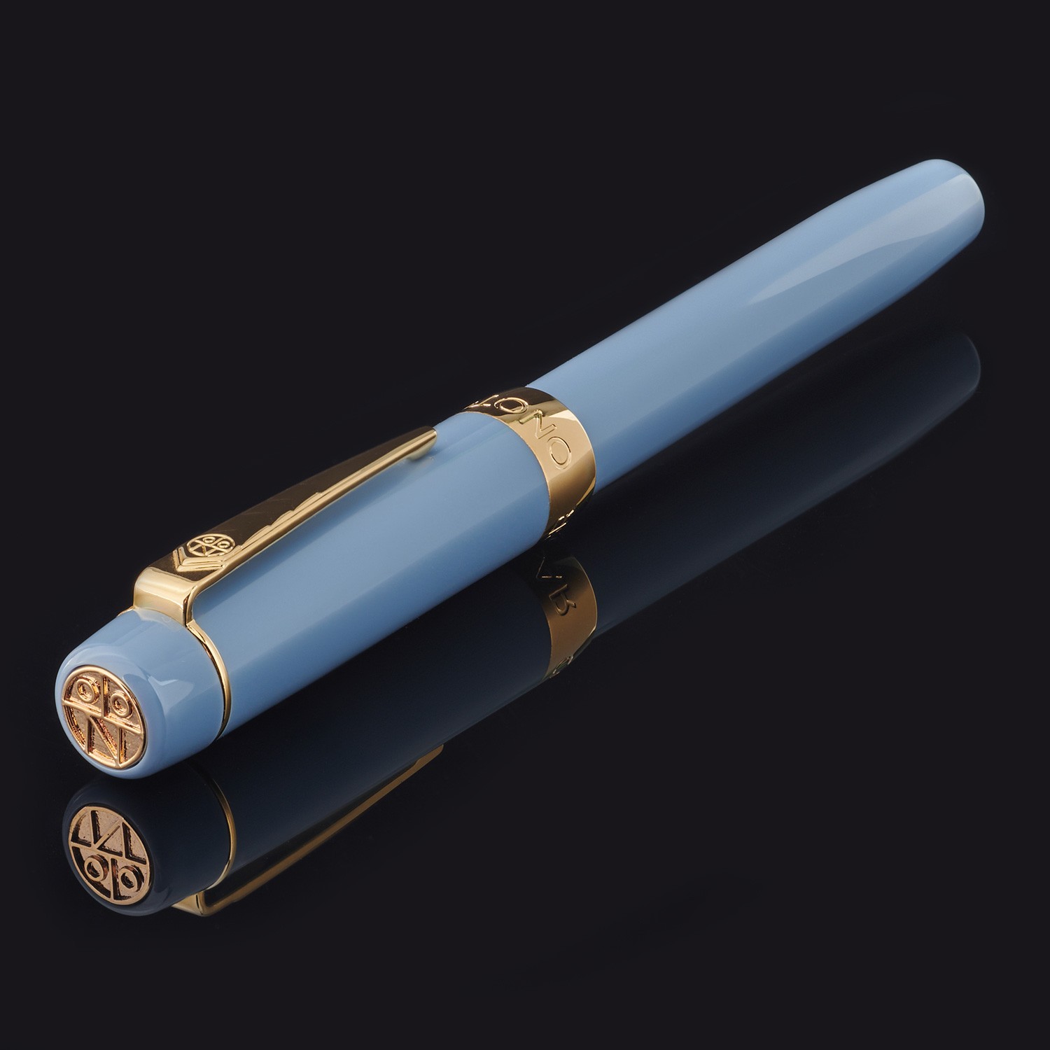 Onoto Scholar Gold Dolma Kalem - Sky Blue