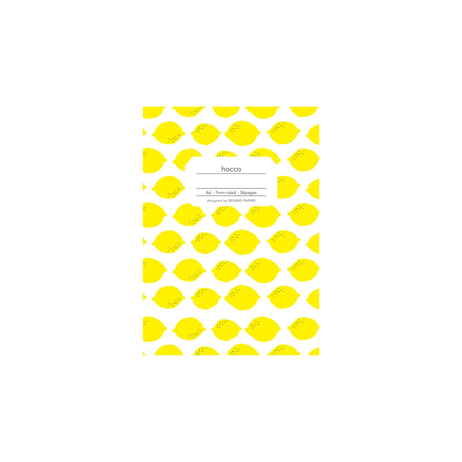 Apica Hocco A6 Çizgili Defter - Limon