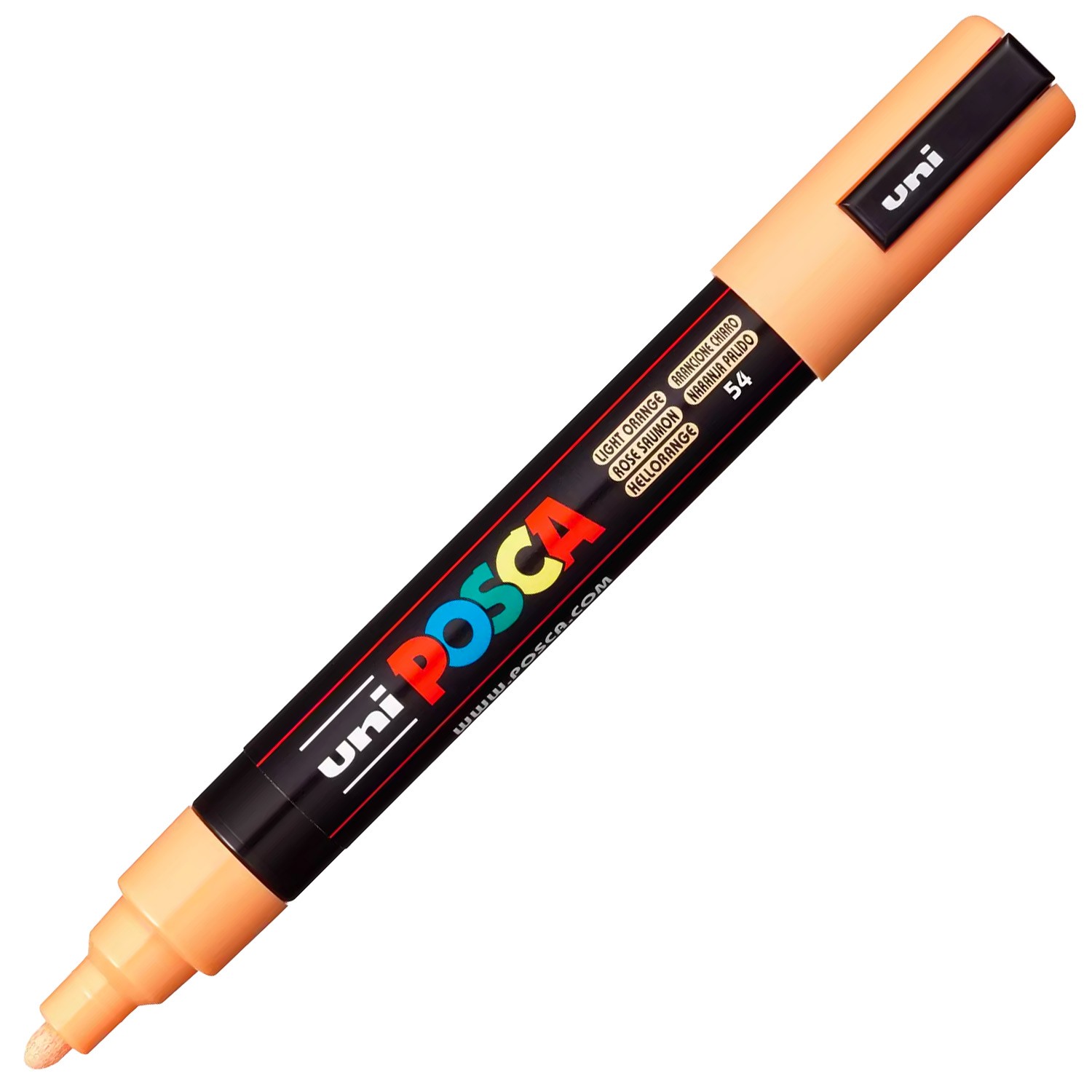 Uni Posca 5M Markör Kalem - Açık Turuncu