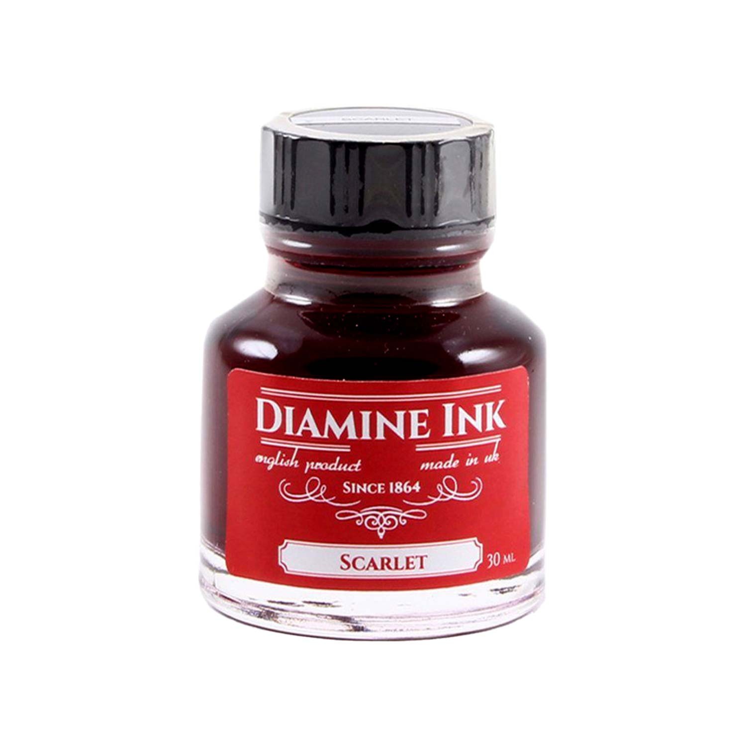 Diamine Scarlet Şişe Mürekkep - 30 ml