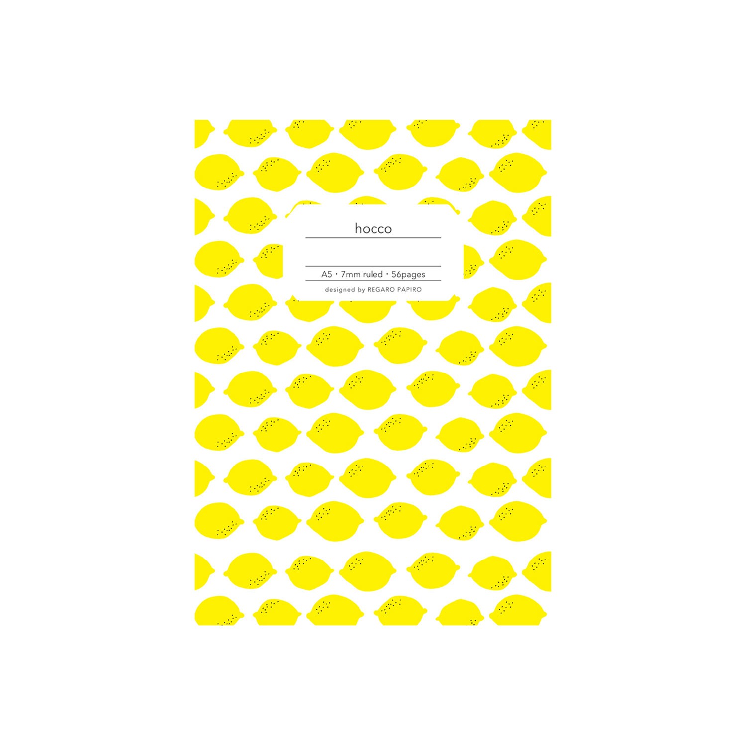 Apica Hocco A5 Çizgili Defter - Limon