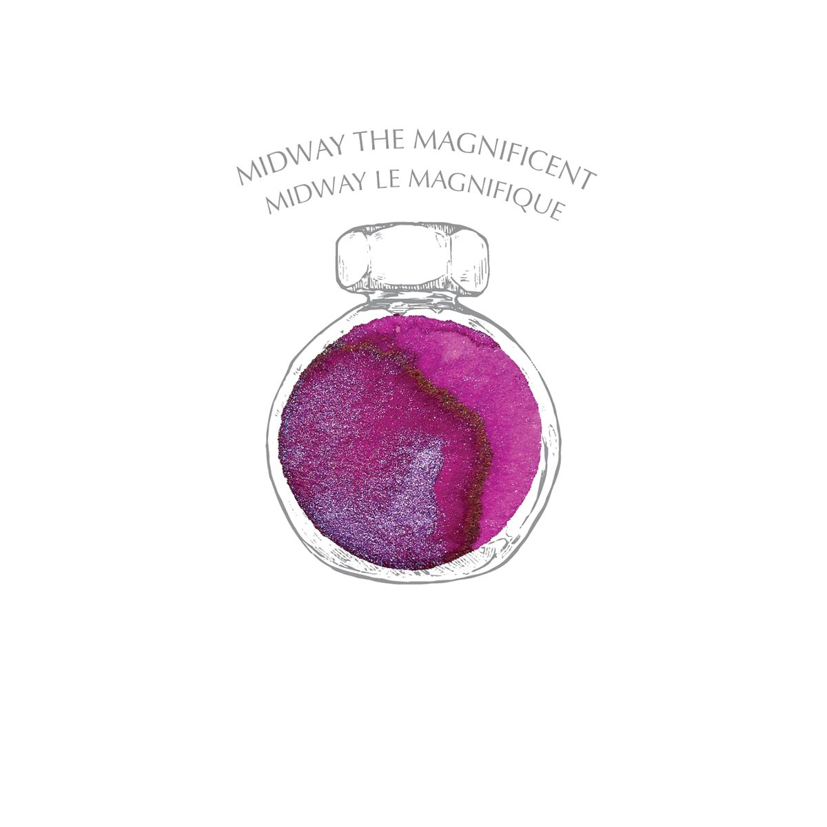 Ferris Wheel Press Midway The Magnificient Şişe Mürekkep - 38 ml