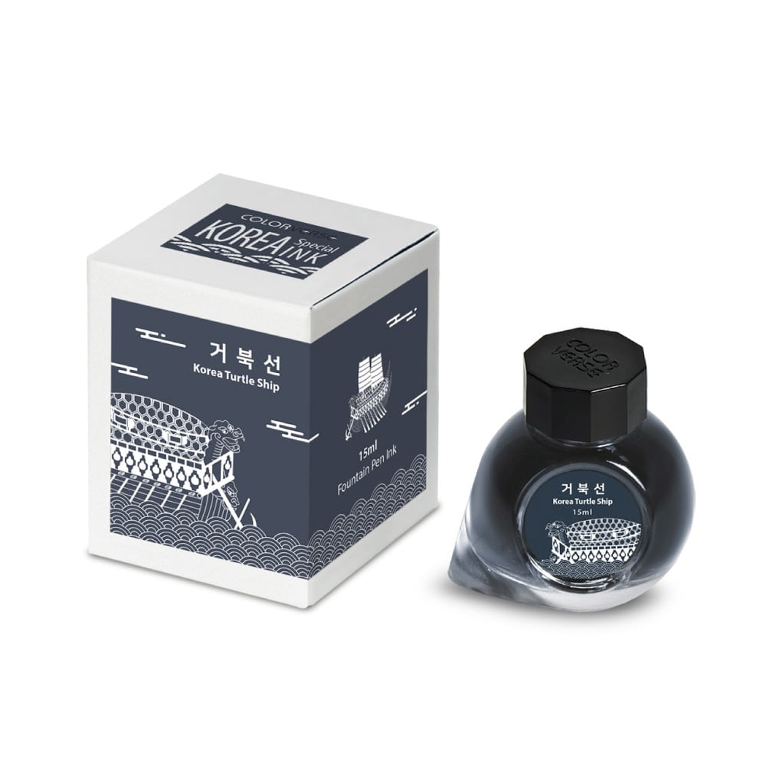 Colorverse Project Ink No. 047 Korea Turtle Ship Şişe Mürekkep - 15 ml