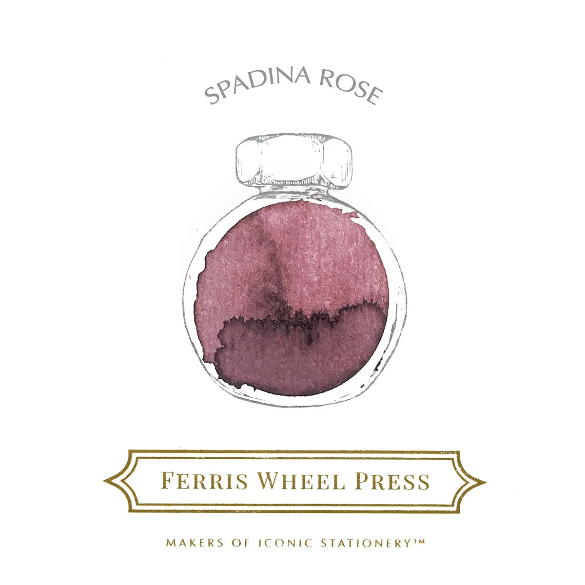 Ferris Wheel Press Spadina Rose Şişe Mürekkep - 38 ml