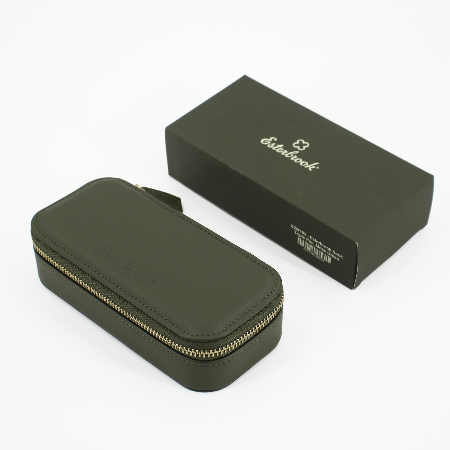 Esterbrook NOOKS 3'lü Kalem Kılıfı - Moss Green