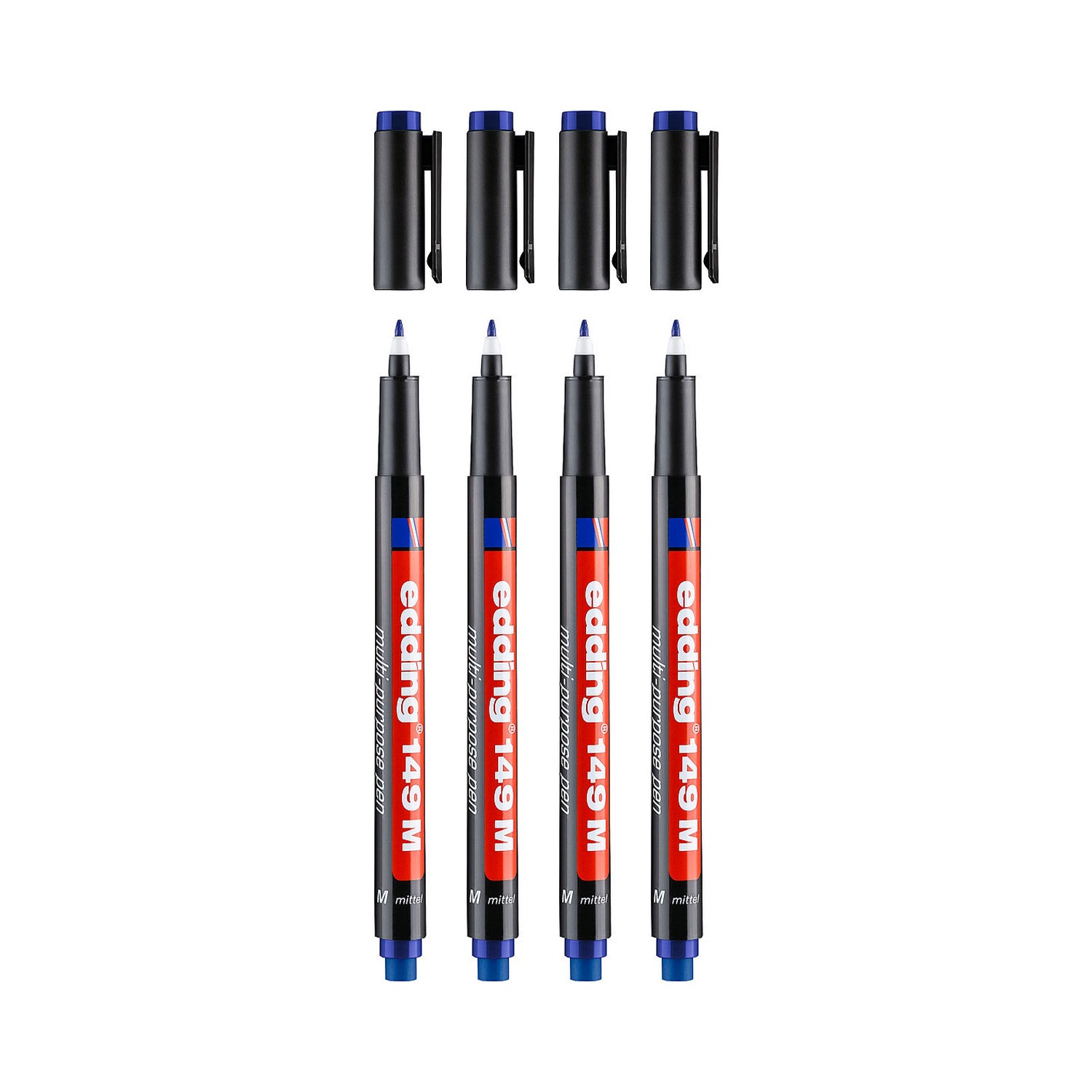 Edding 149 M Asetat Kalemi 4'lü Set