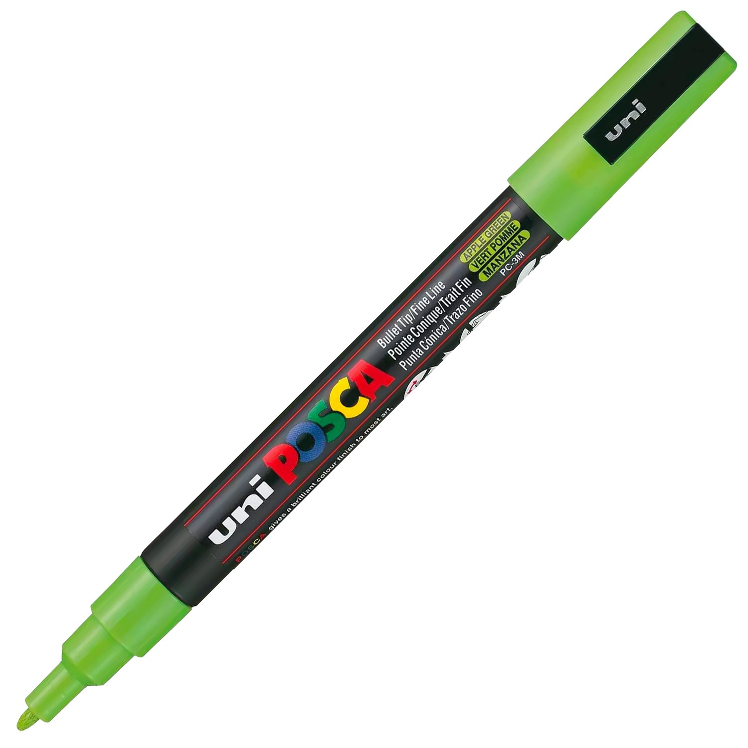 Uni Posca 3M Markör Kalem - Elma Yeşili