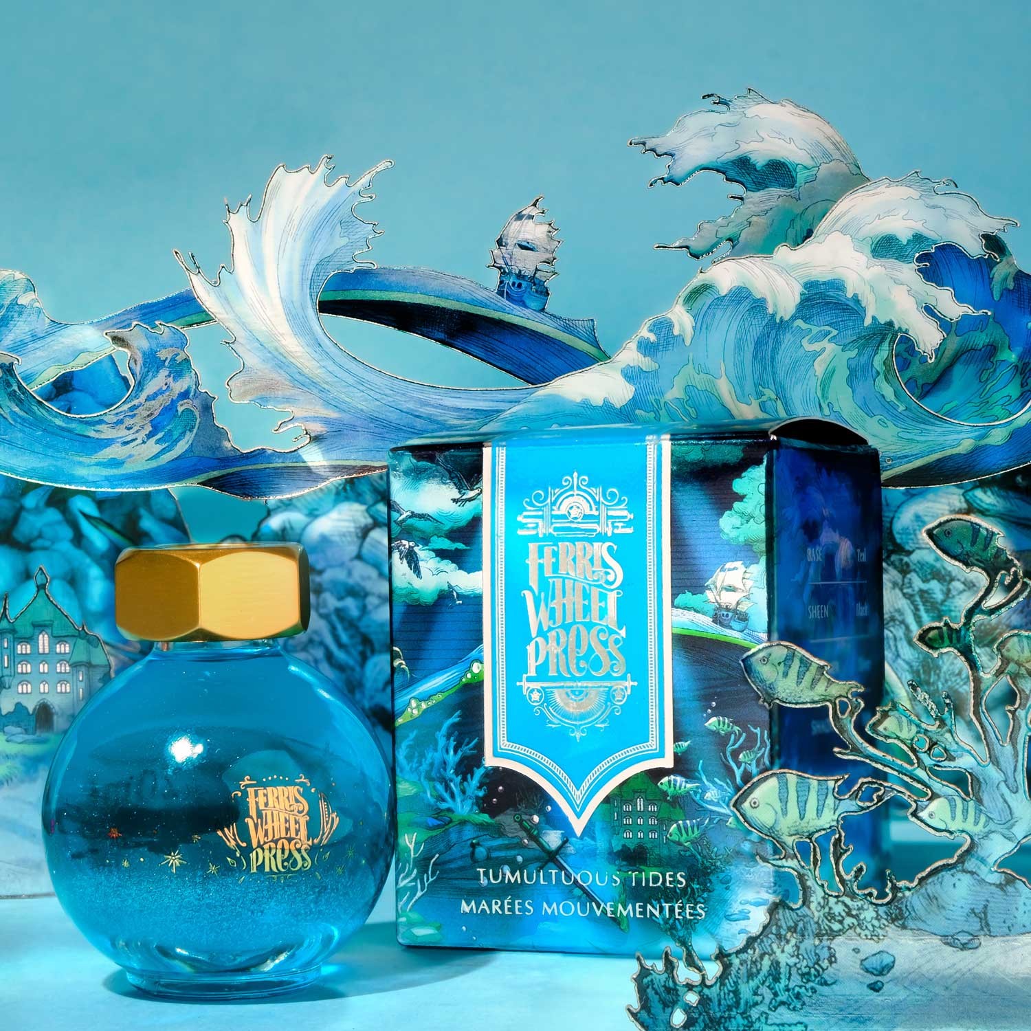 Ferris Wheel Press Tumultuous Tides Şişe Mürekkep - 20 ml