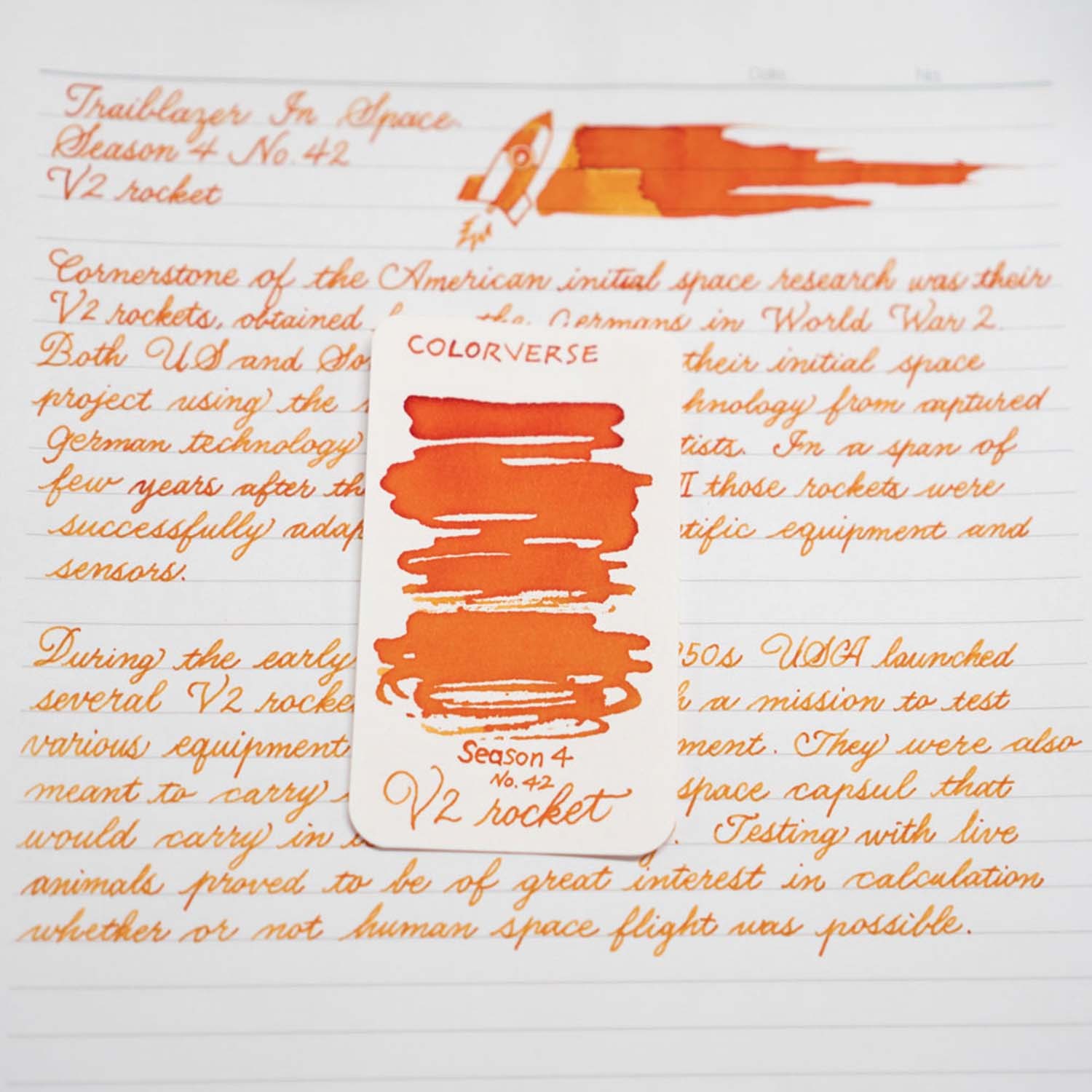 Colorverse The Mini Collection No. 42 V2 Rocket Şişe Mürekkep - 5 ml