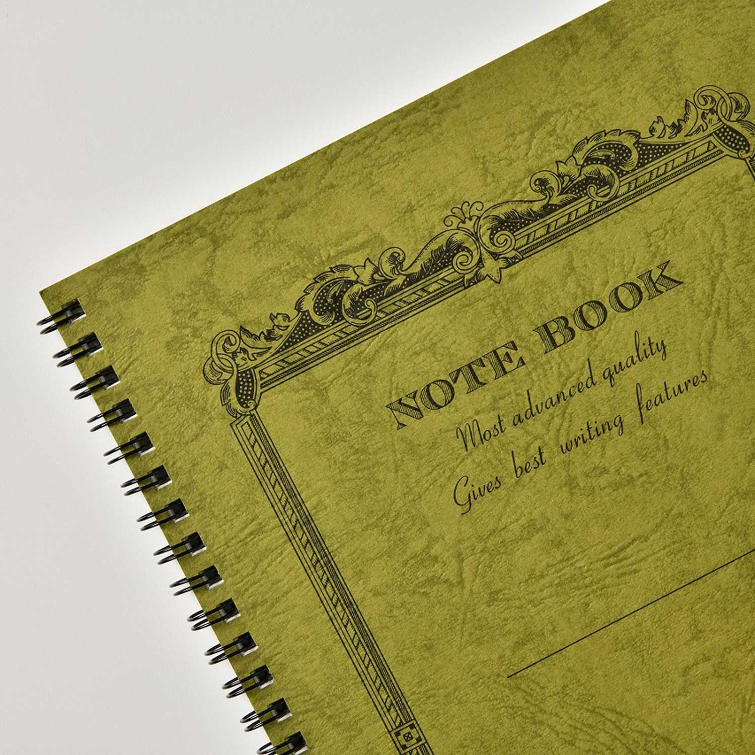 Apica CD Twin Ring Çizgili Defter - Olive