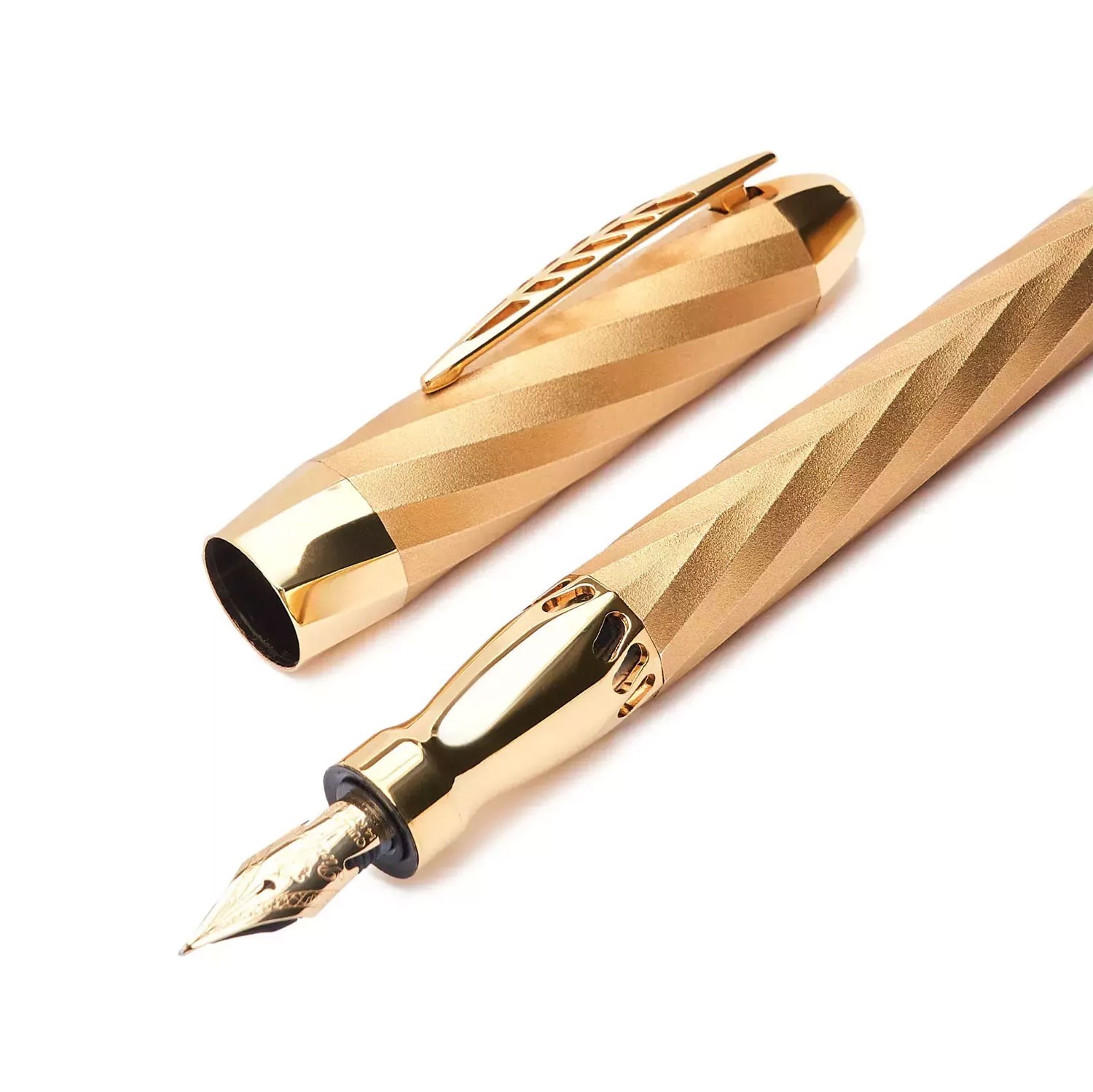 Pineider Matrix Yellow Gold Dolma Kalem